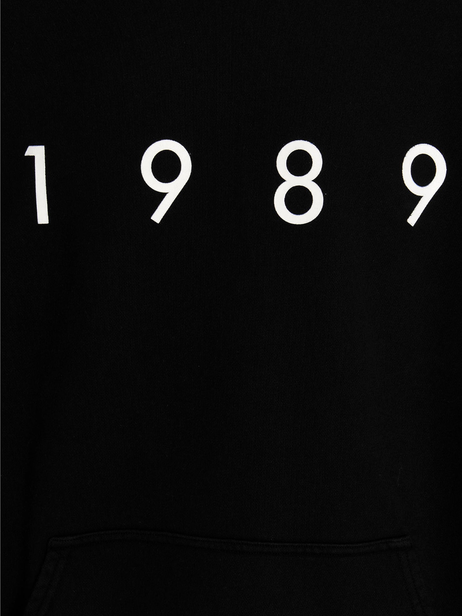 1989 Studio Black Cotton Men's Sweatshirt