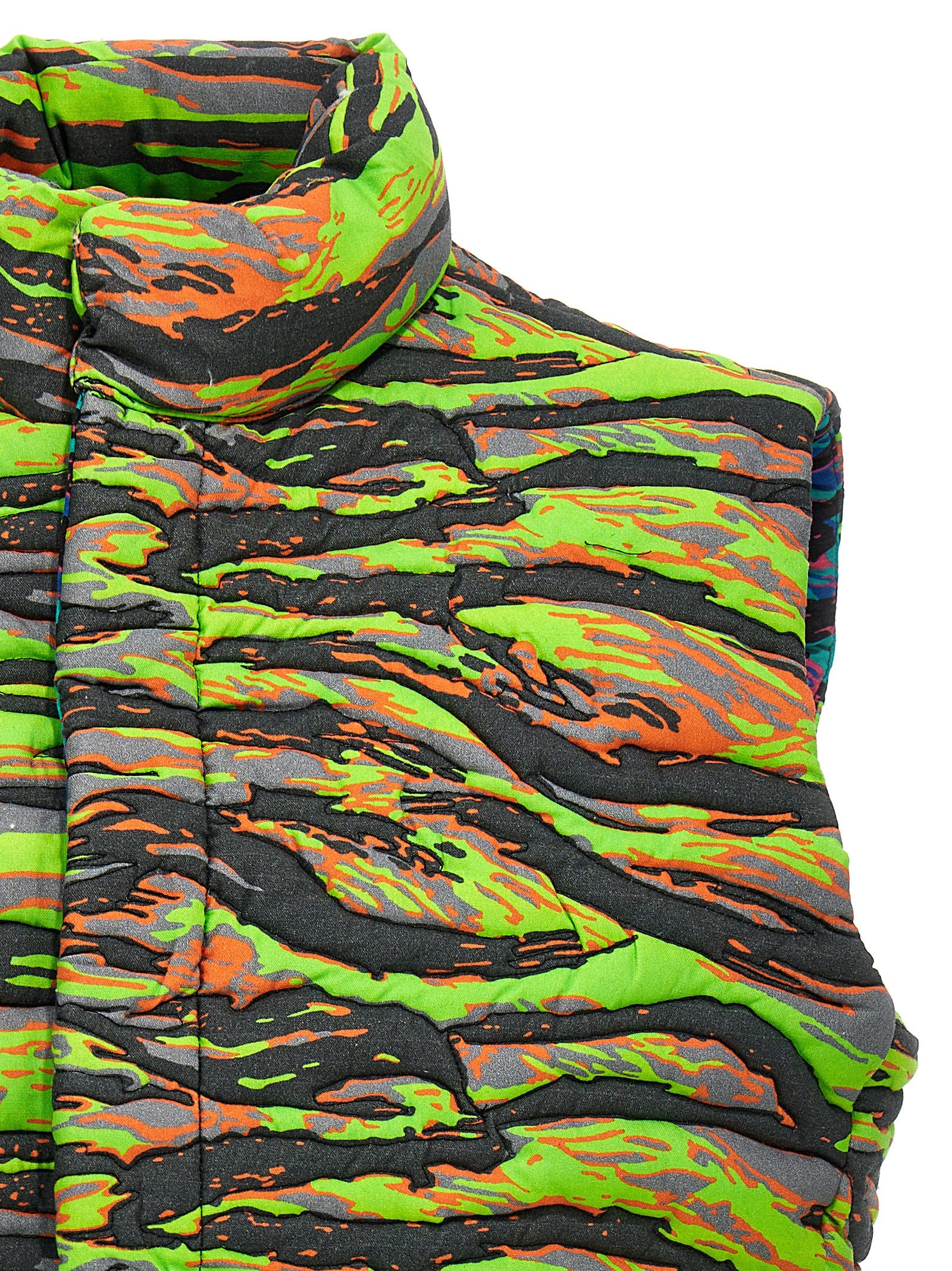 ERL Multicolor Cotton Sleeveless Men's Jacket