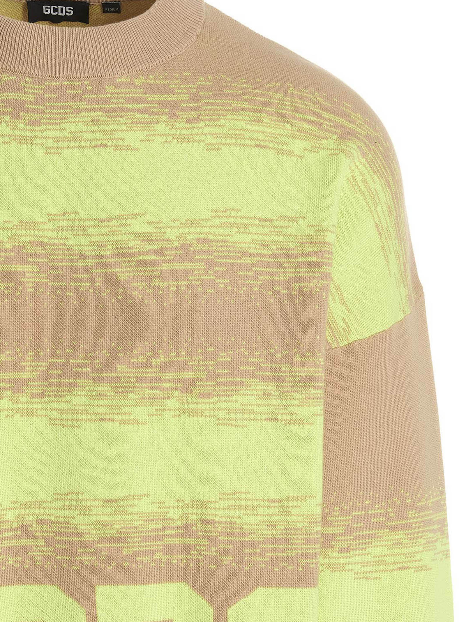 GCDS Multicolor Cotton Men's Cardigan