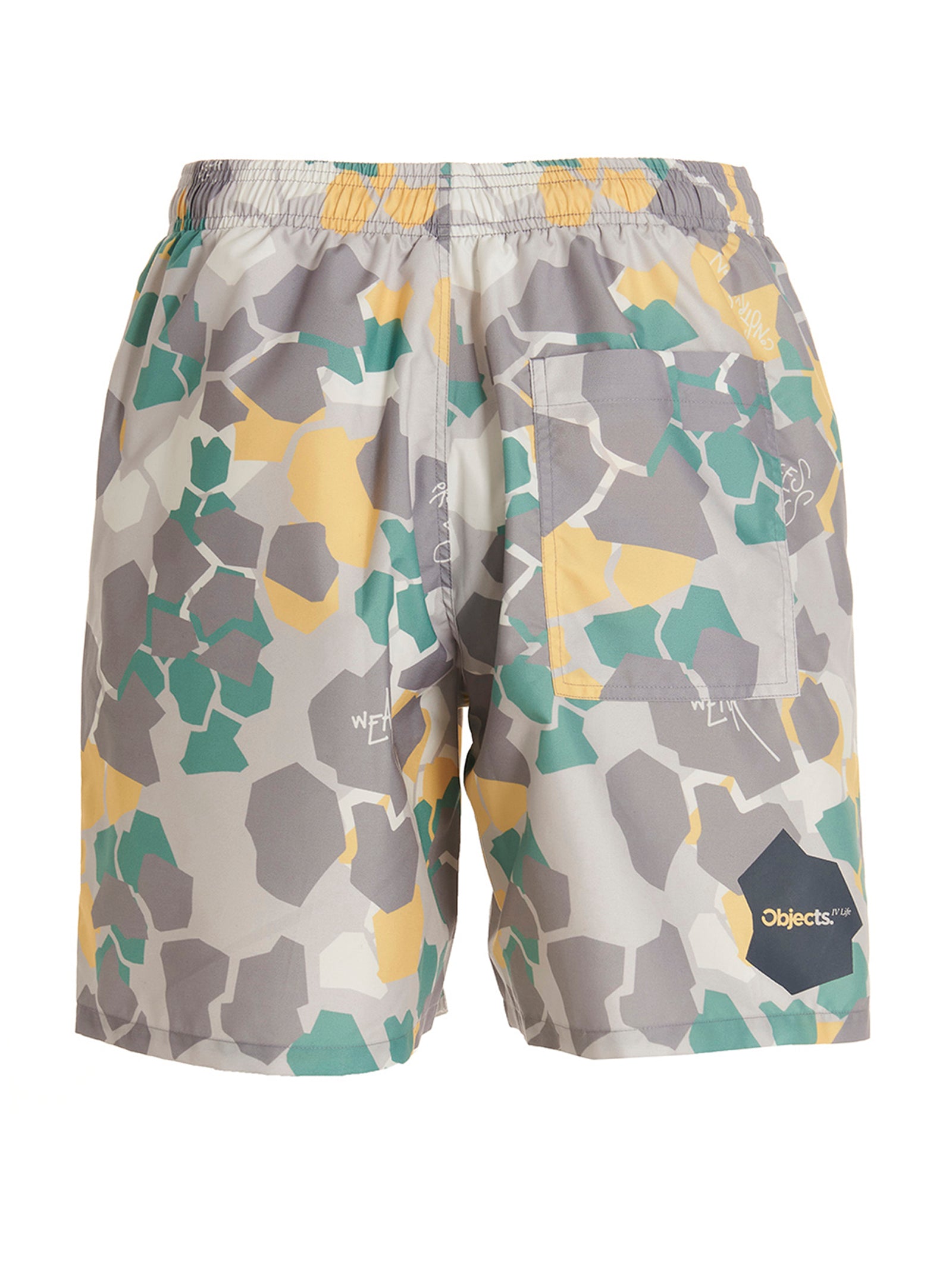 Objects IV Life Multicolor Polyethylene Men's Shorts