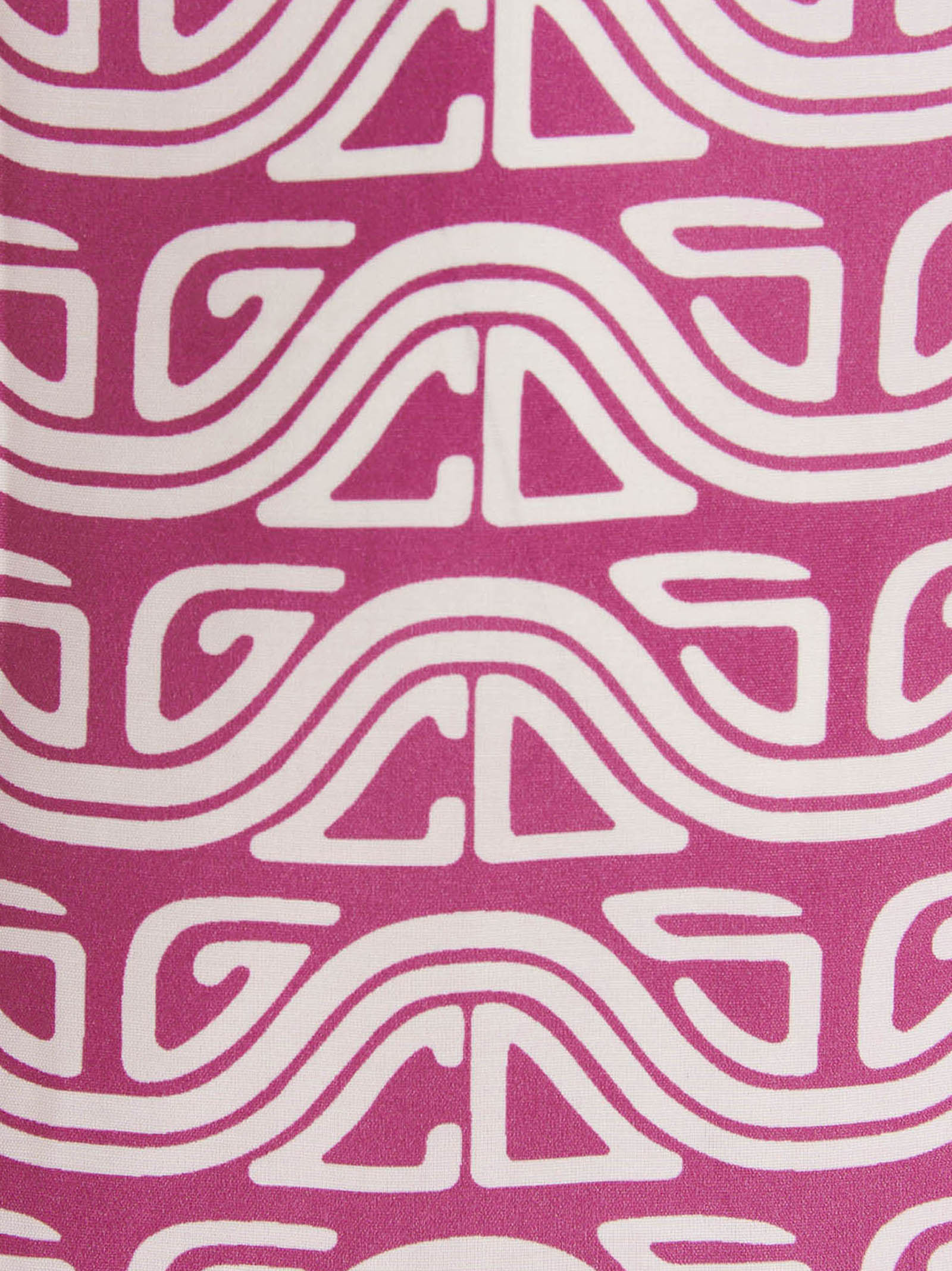 GCDS Fuchsia Viscose Men's Blouse