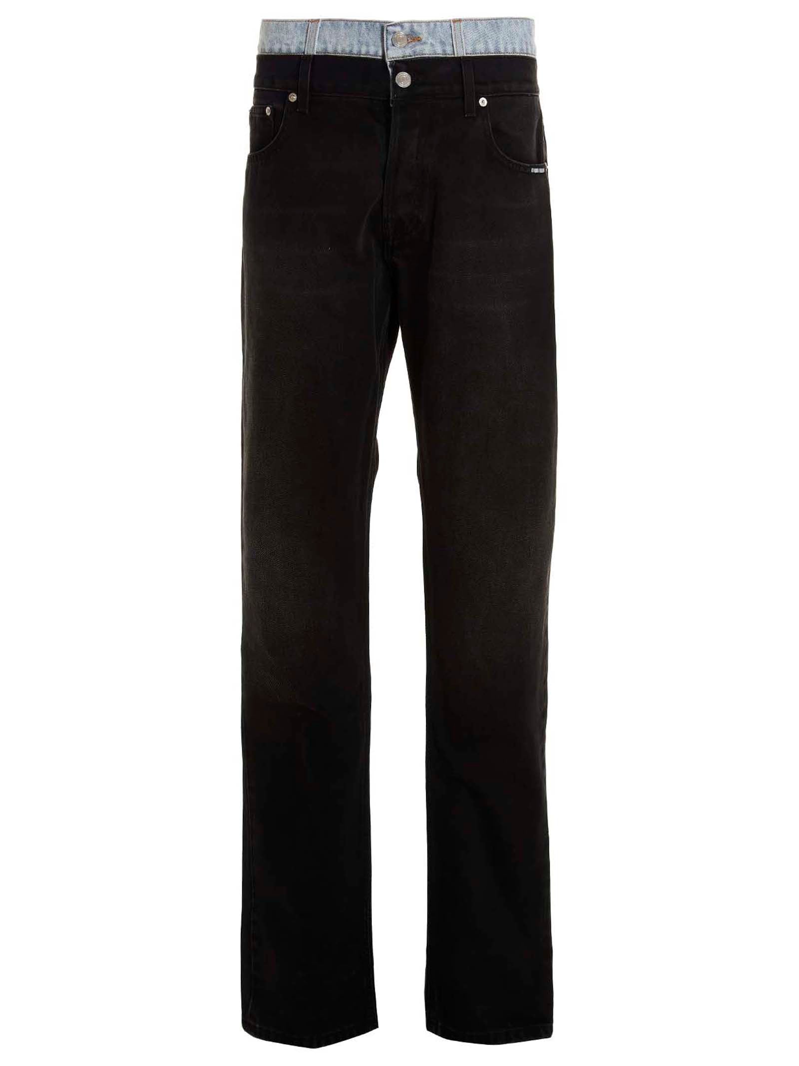 VTMNTS Multicolor Cotton Straight-Leg Men's Jeans