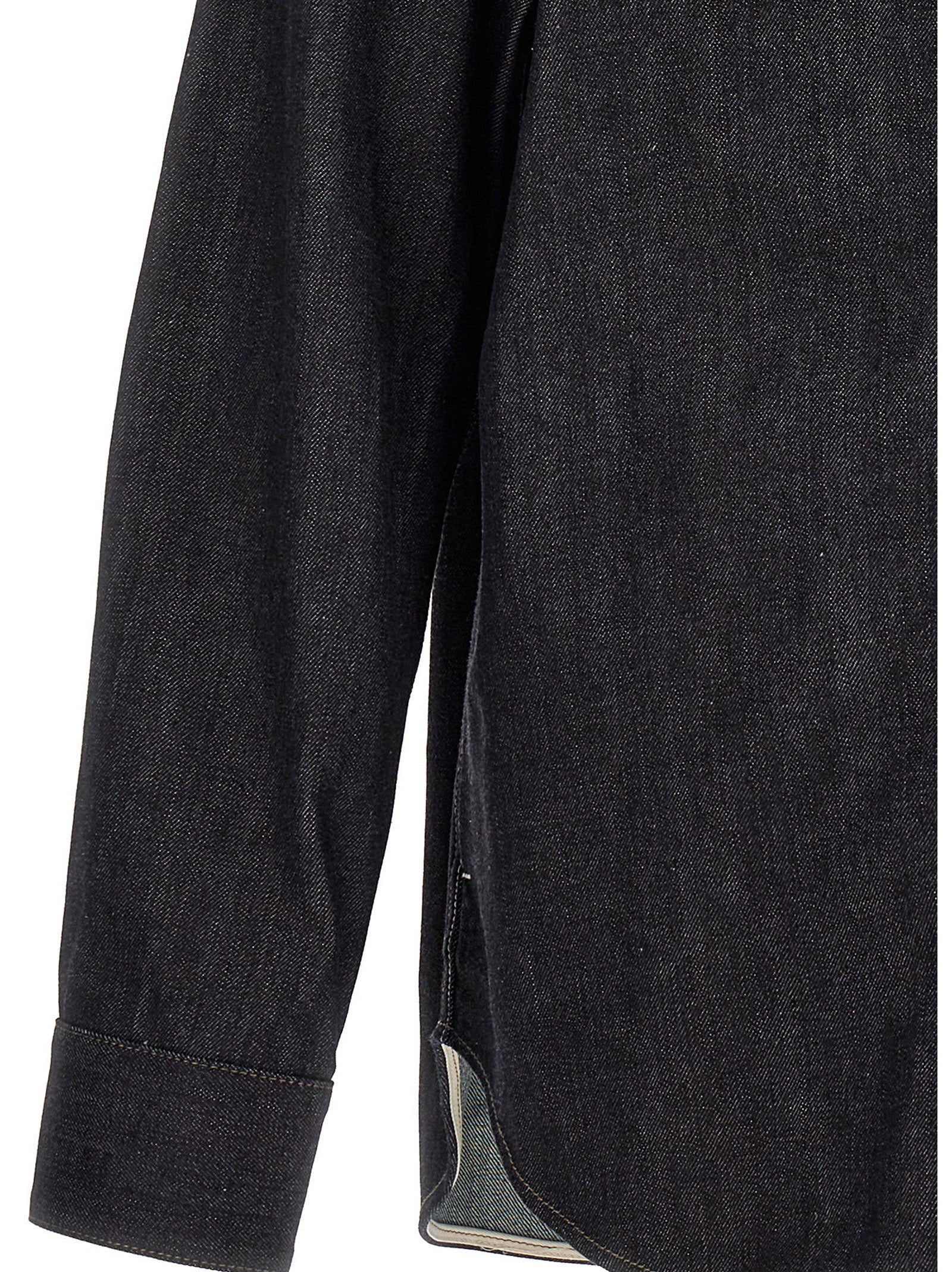 Jil Sander Blue Cotton Men's Blouse