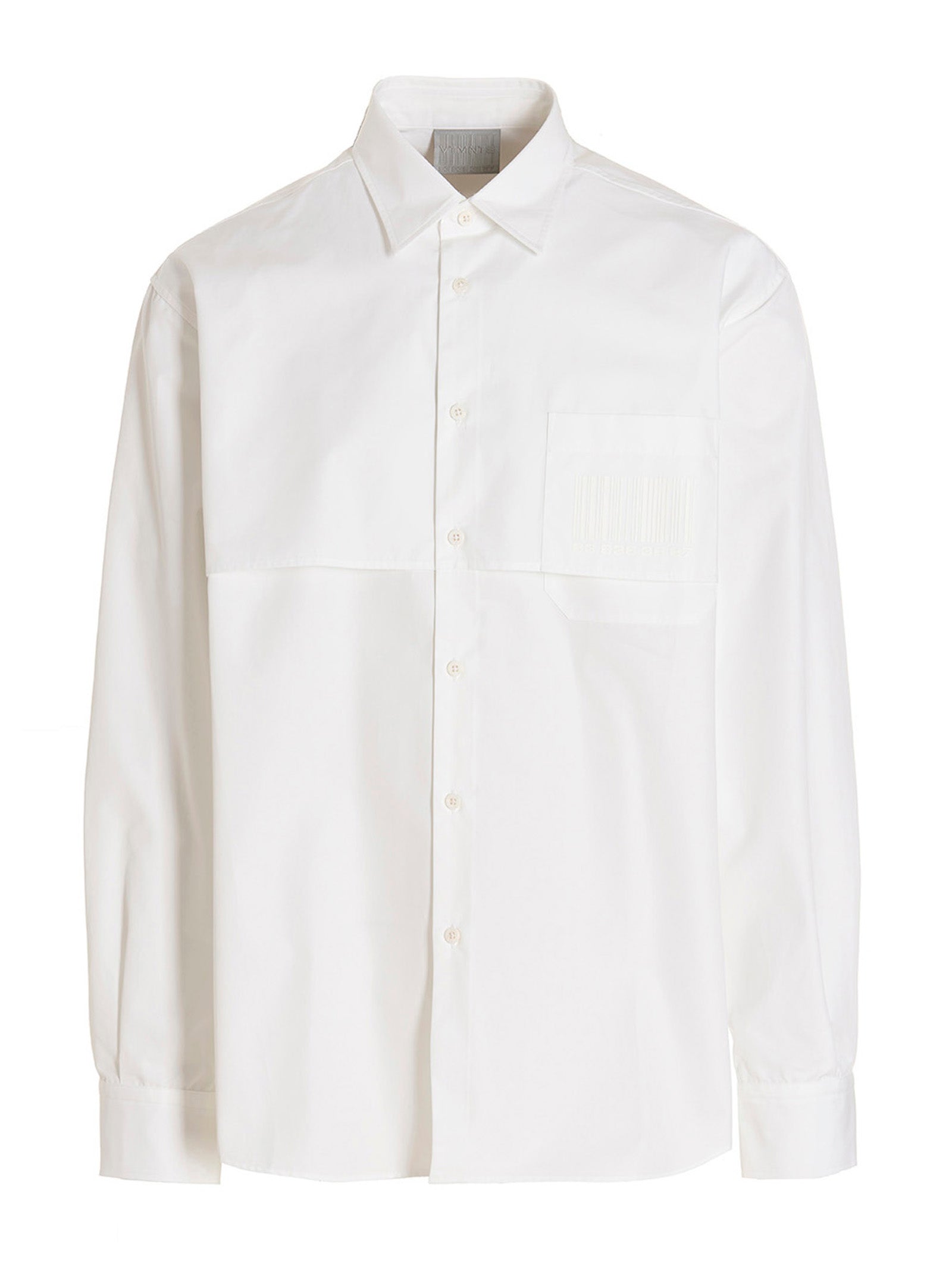 VTMNTS White Cotton Men's Blouse
