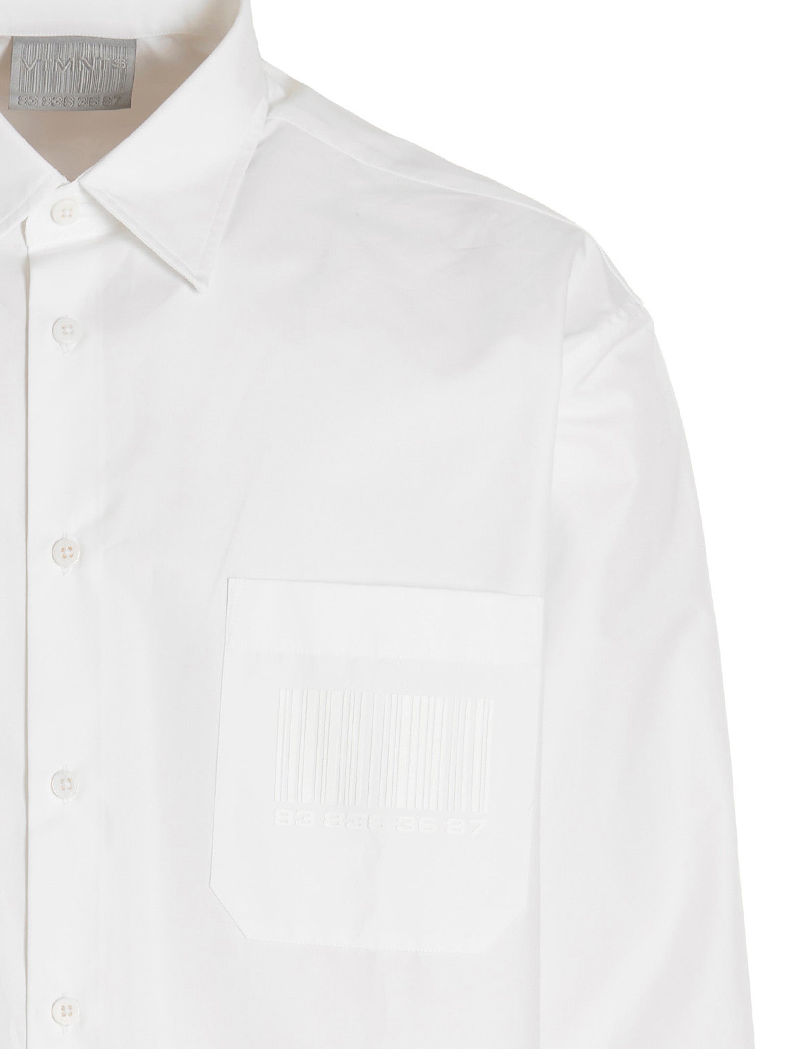 VTMNTS White Cotton Men's Blouse