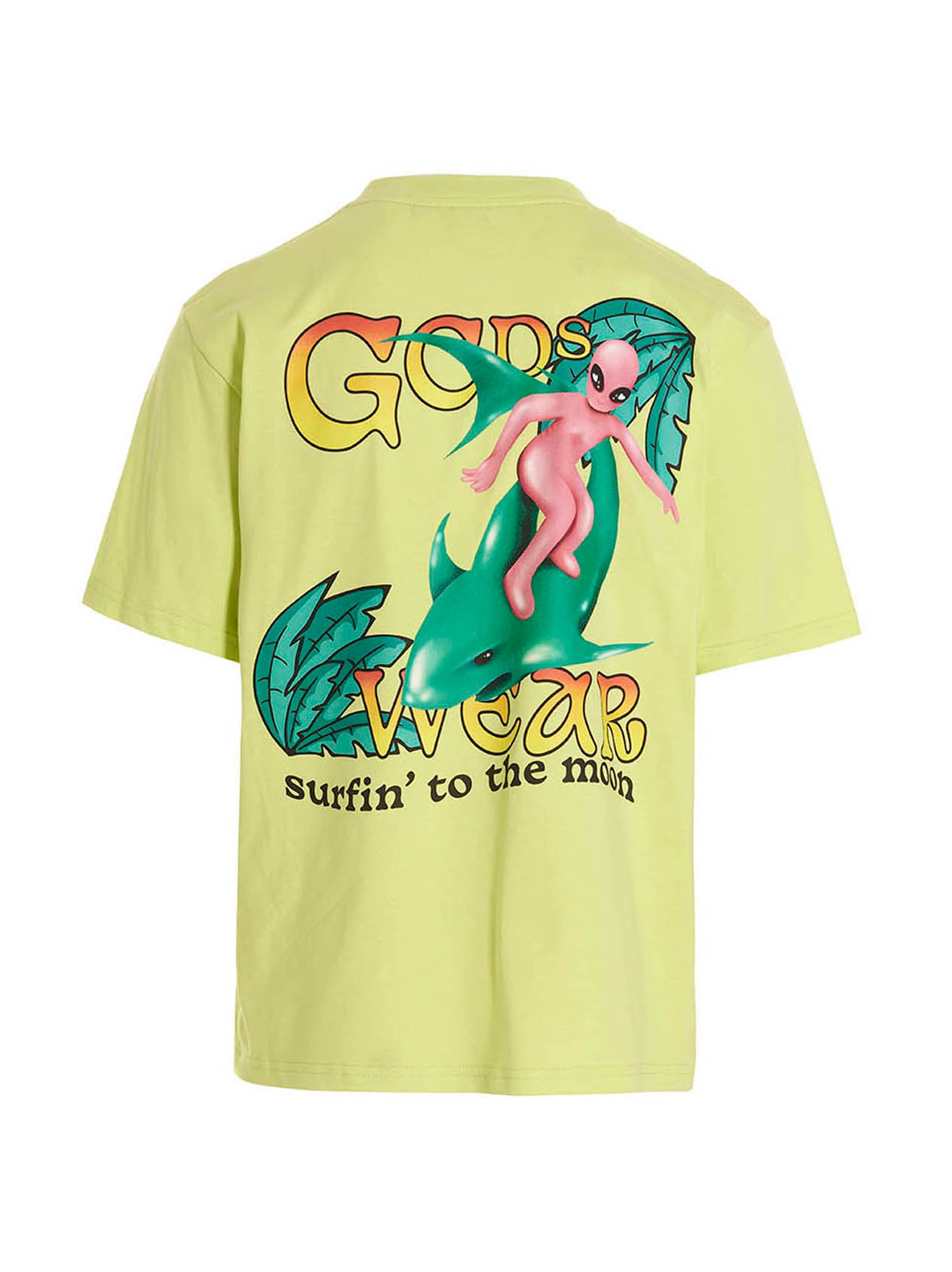 GCDS Bicolor Cotton Men's T-Shirt