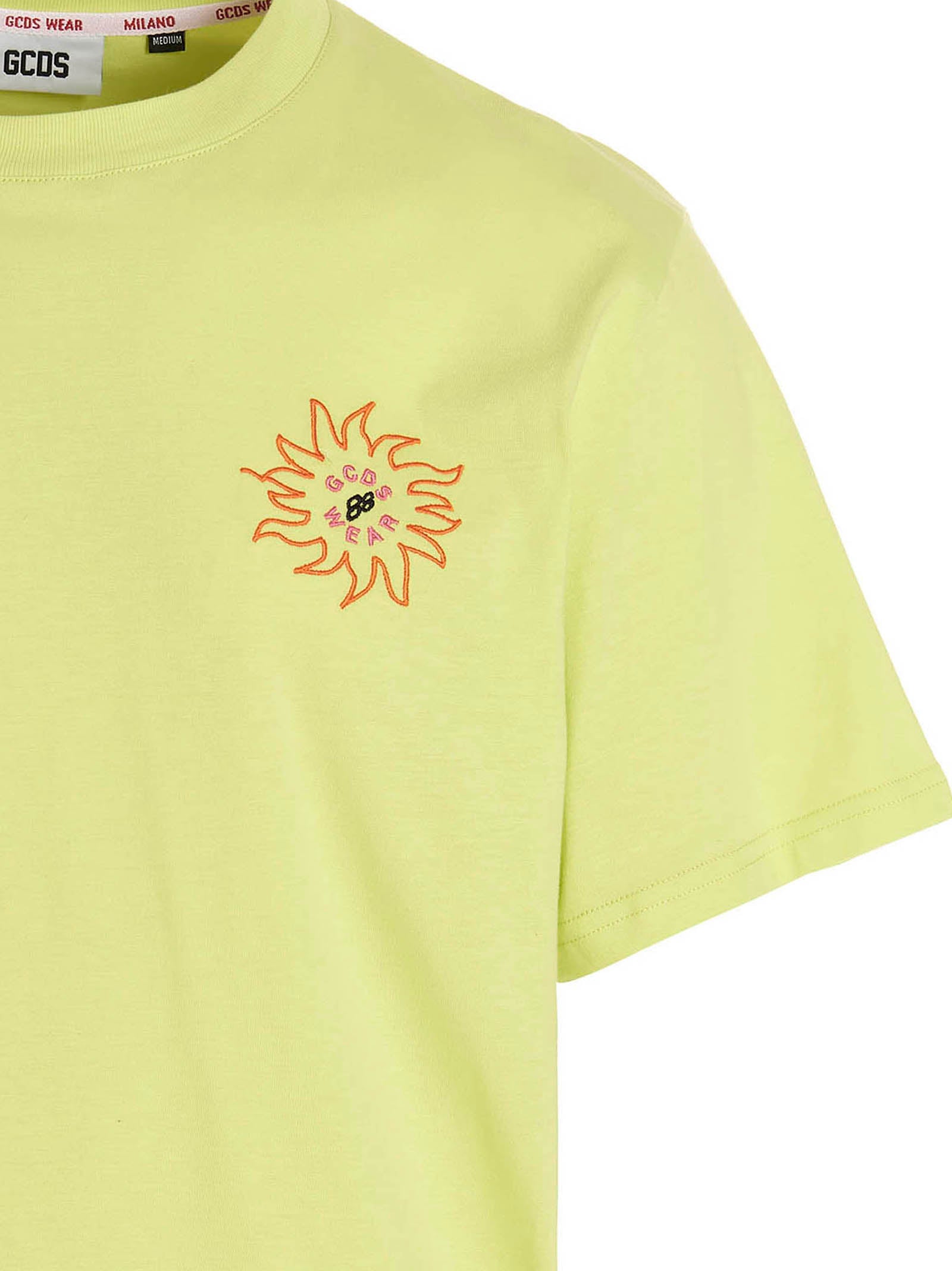 GCDS Bicolor Cotton Men's T-Shirt