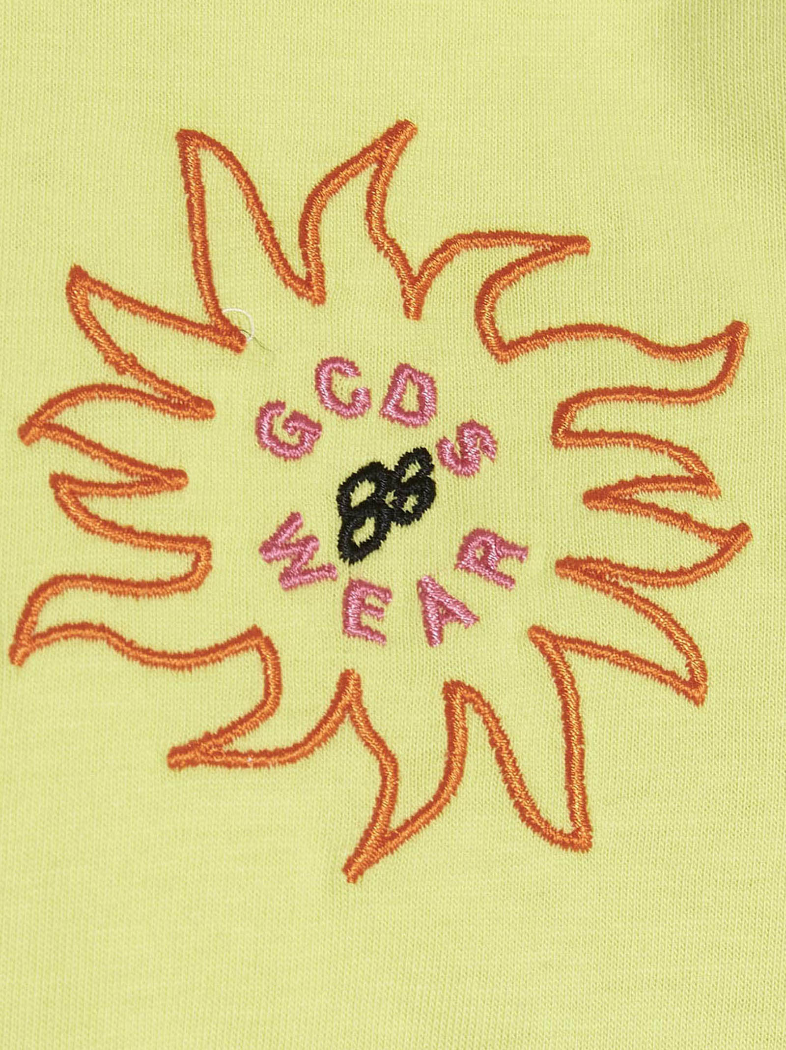 GCDS Bicolor Cotton Men's T-Shirt