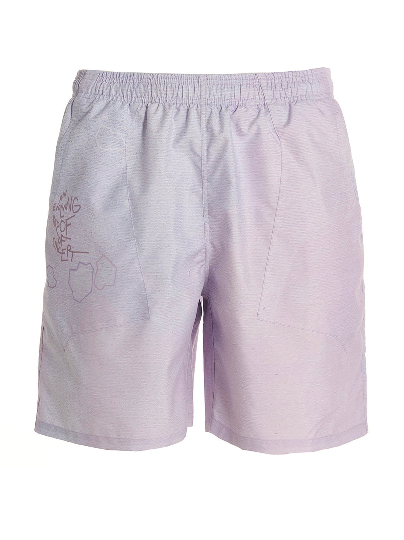 Objects IV Life Purple Polyethylene Men's Shorts