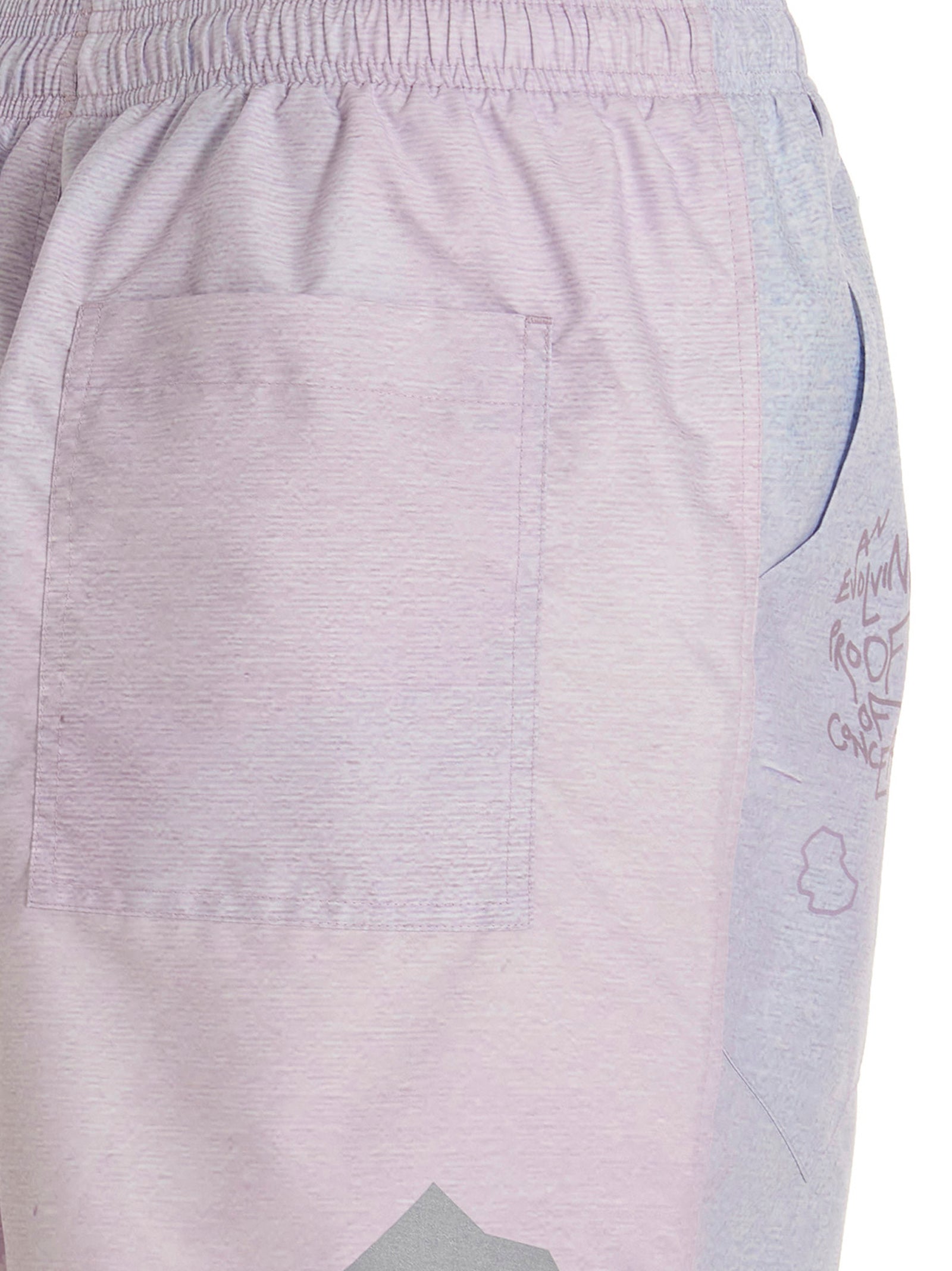 Objects IV Life Purple Polyethylene Men's Shorts