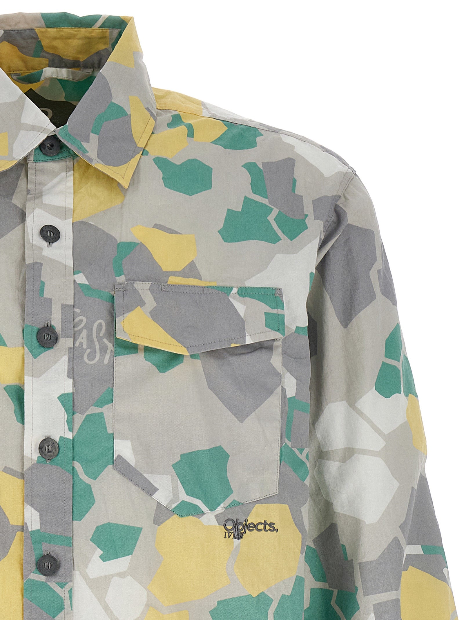 Objects IV Life Multicolor Organic Cotton Men's Blouse