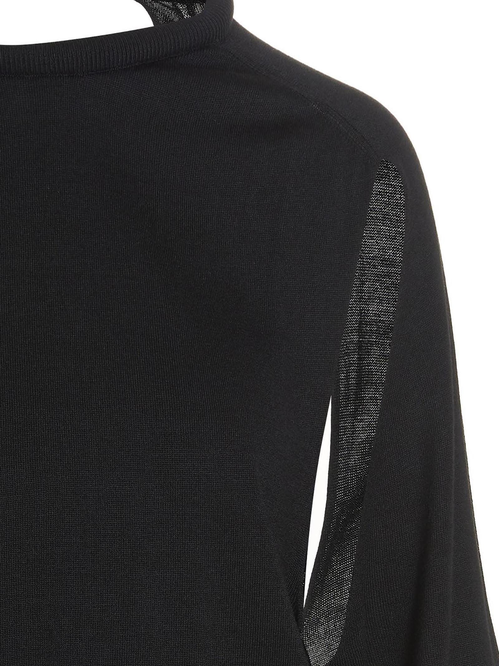 RAMAEL Black Silk Women's Cardigan