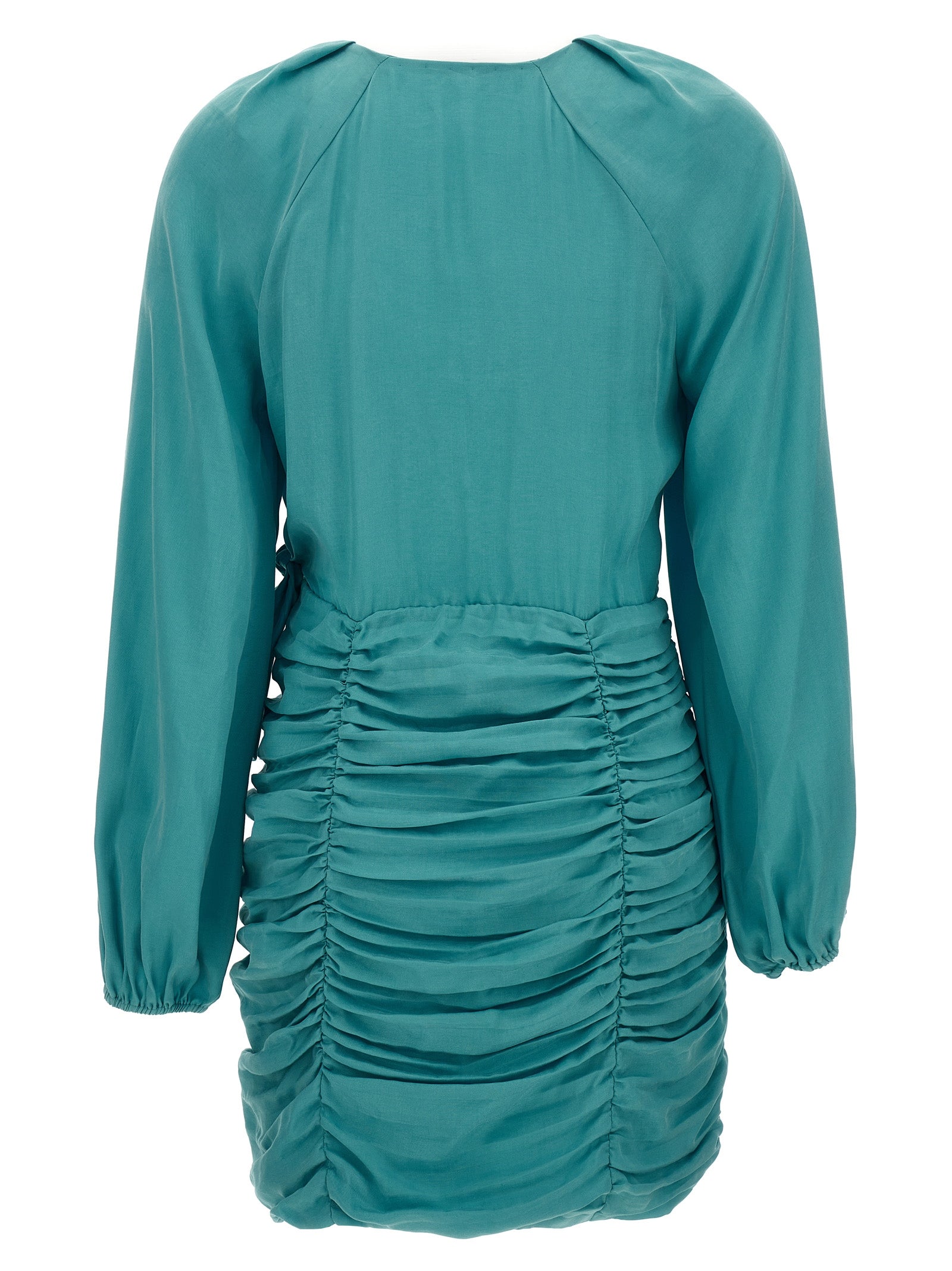 Ungaro Blue Lyocell Mini Women's Skirt