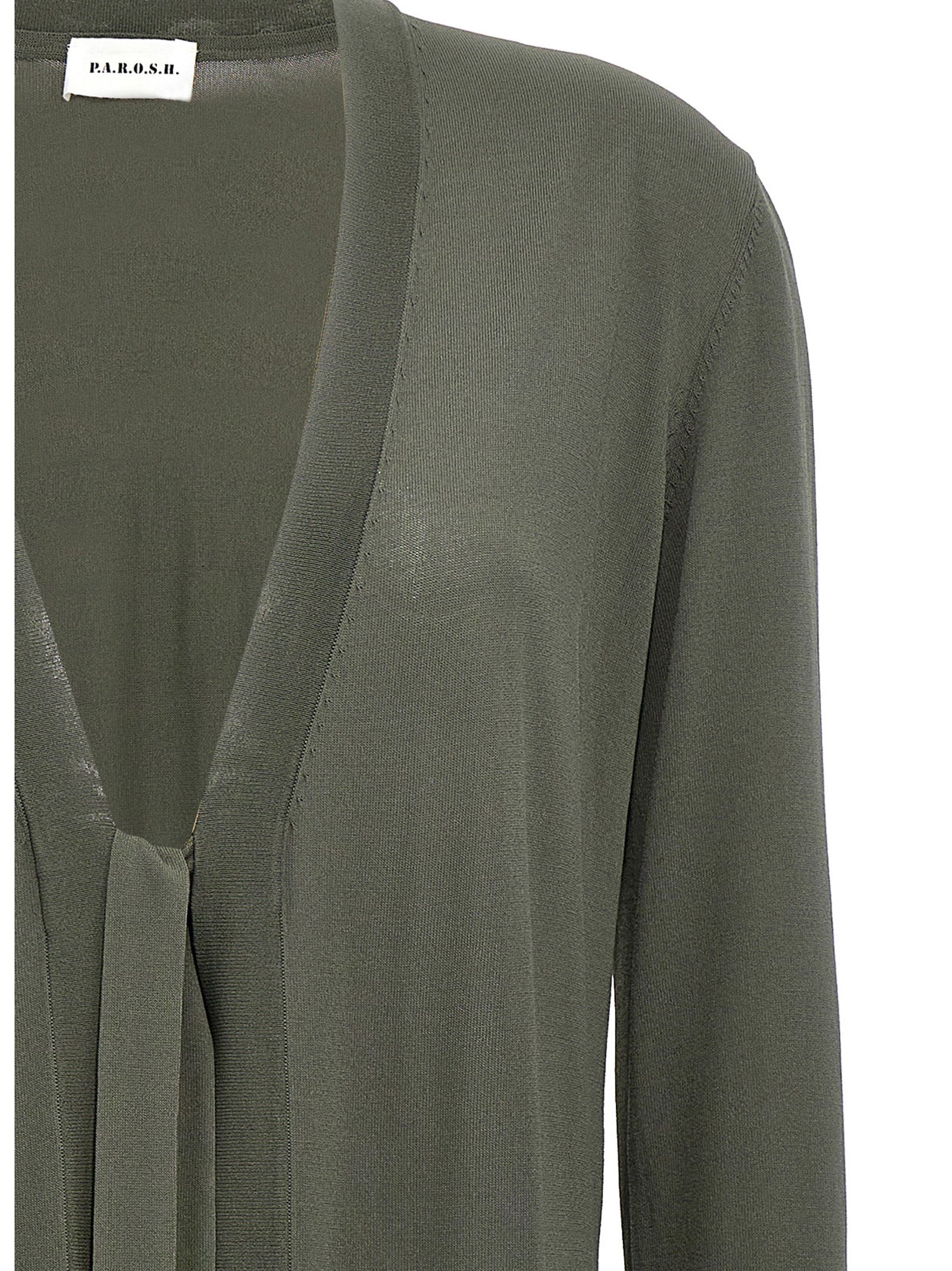 P.A.R.O.S.H. Bicolor Viscose Women's Cardigan