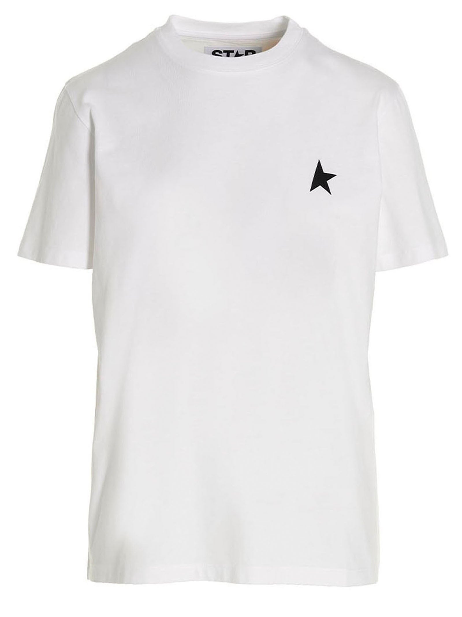 Golden Goose White Cotton Women's T-Shirt