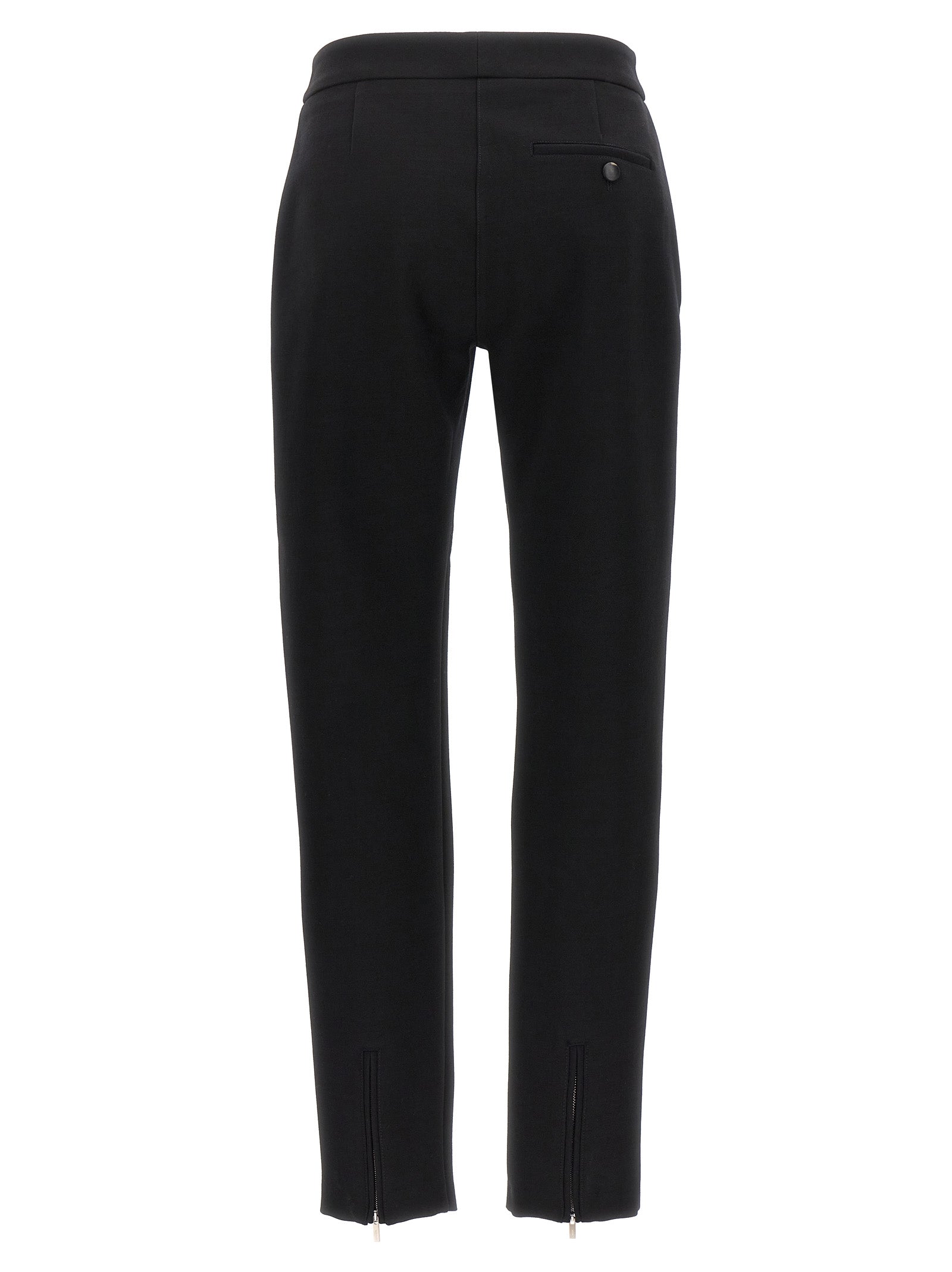 Ferragamo Black Elastane Skinny Women's Pants
