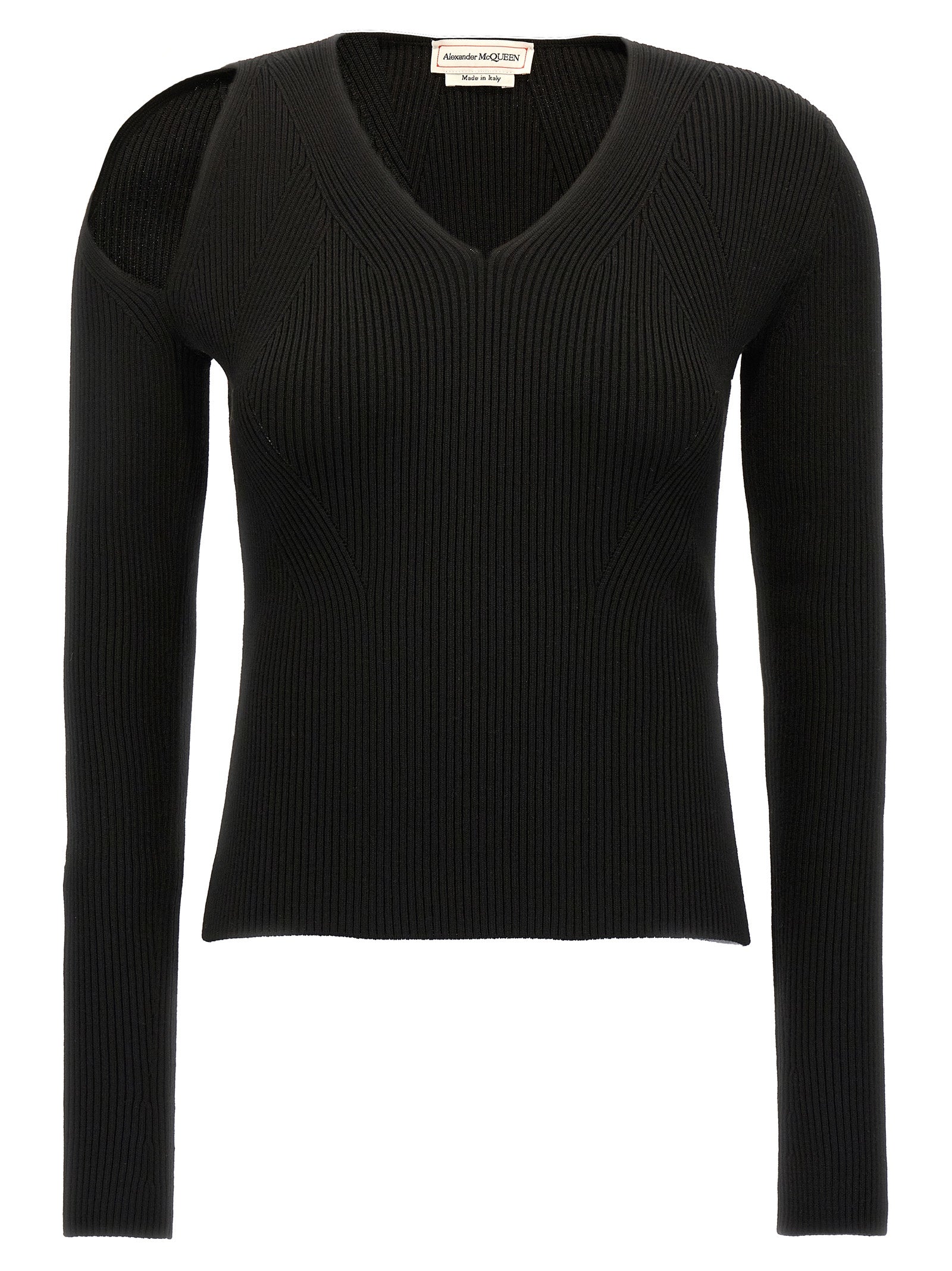 Alexander McQueen Black Wool Women's Cardigan