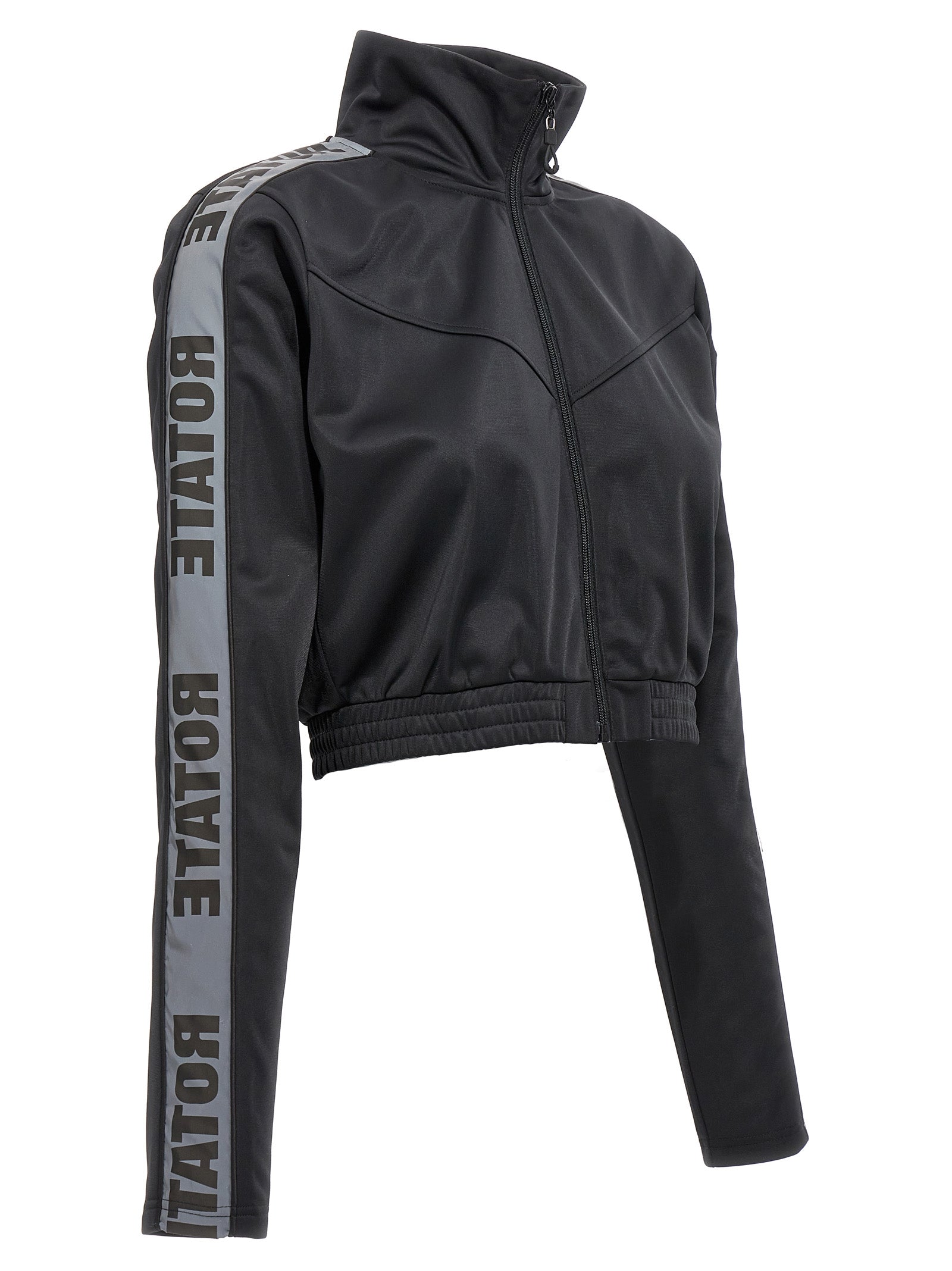 ROTATE BIRGER CHRISTENSEN Black Polyester Women's Sweatshirt