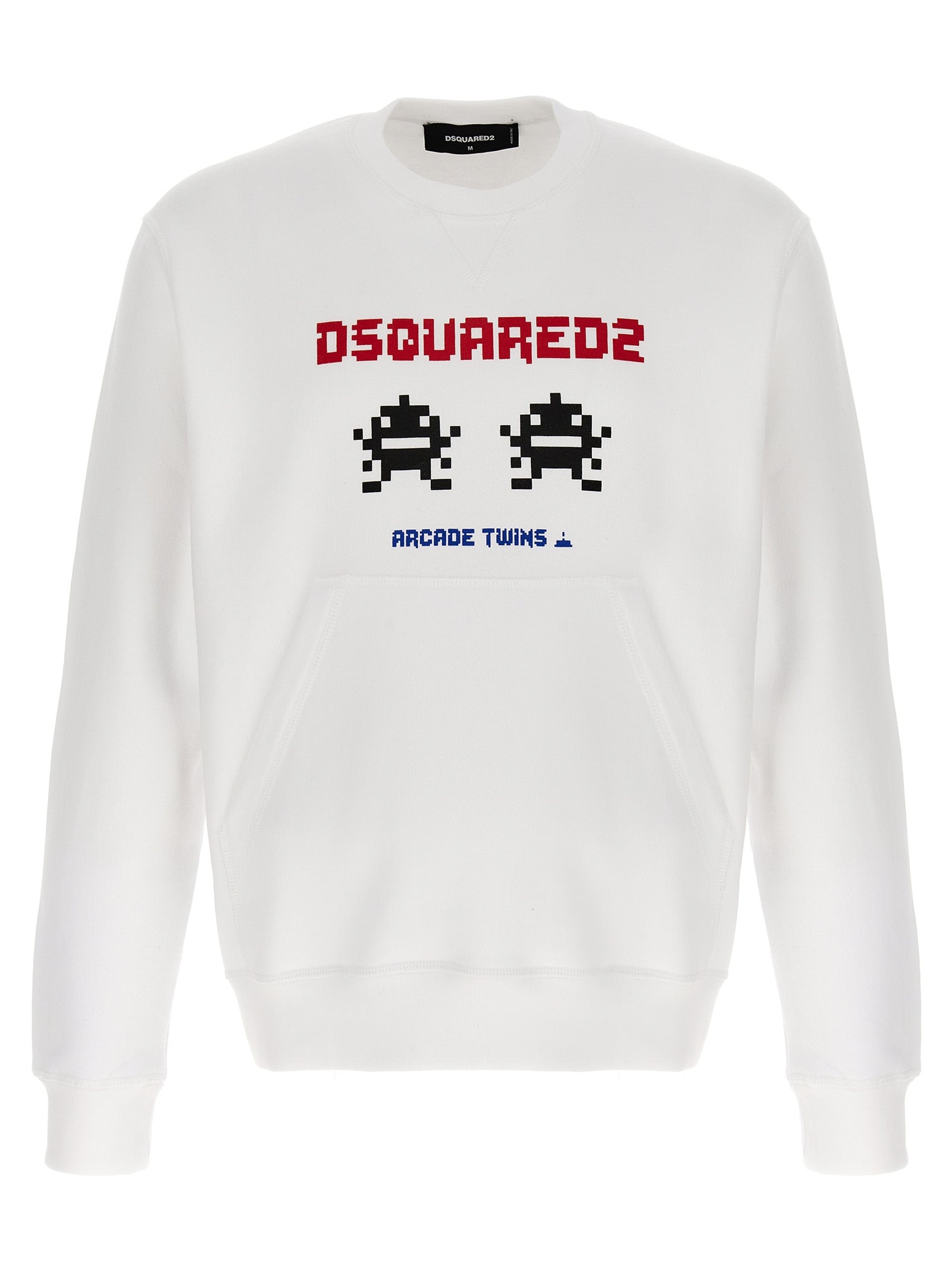 Dsquared² White Cotton Men's Sweatshirt