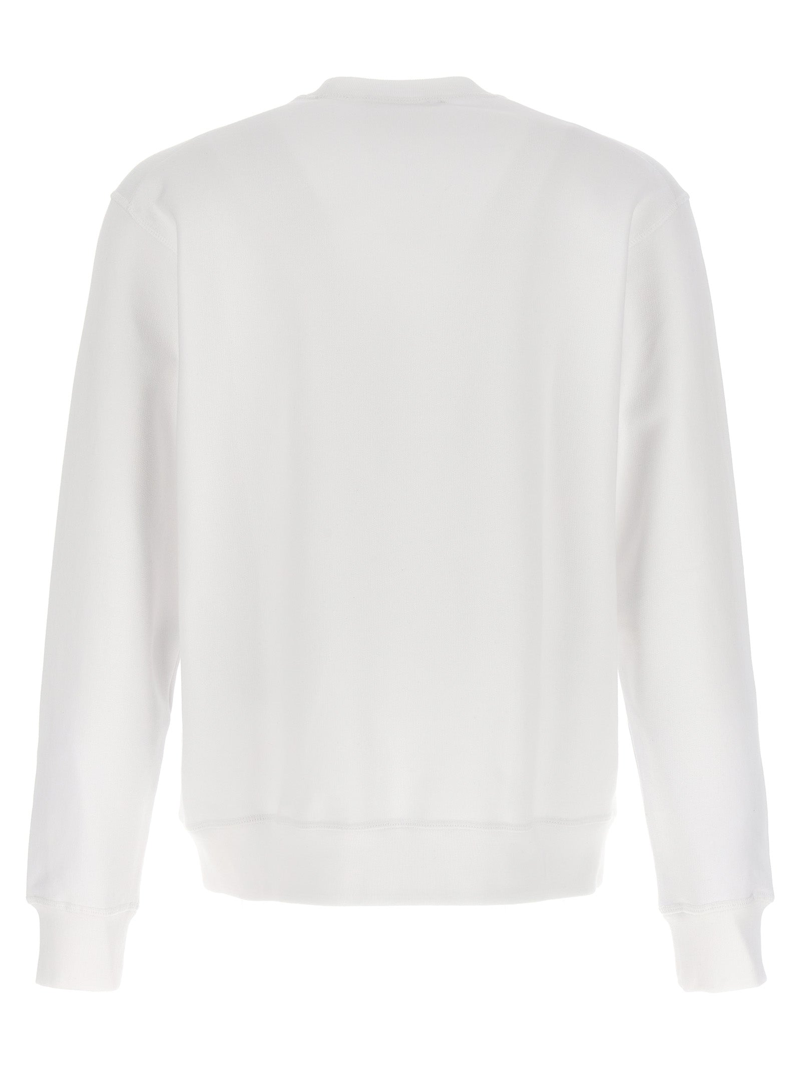 Dsquared² White Cotton Men's Sweatshirt