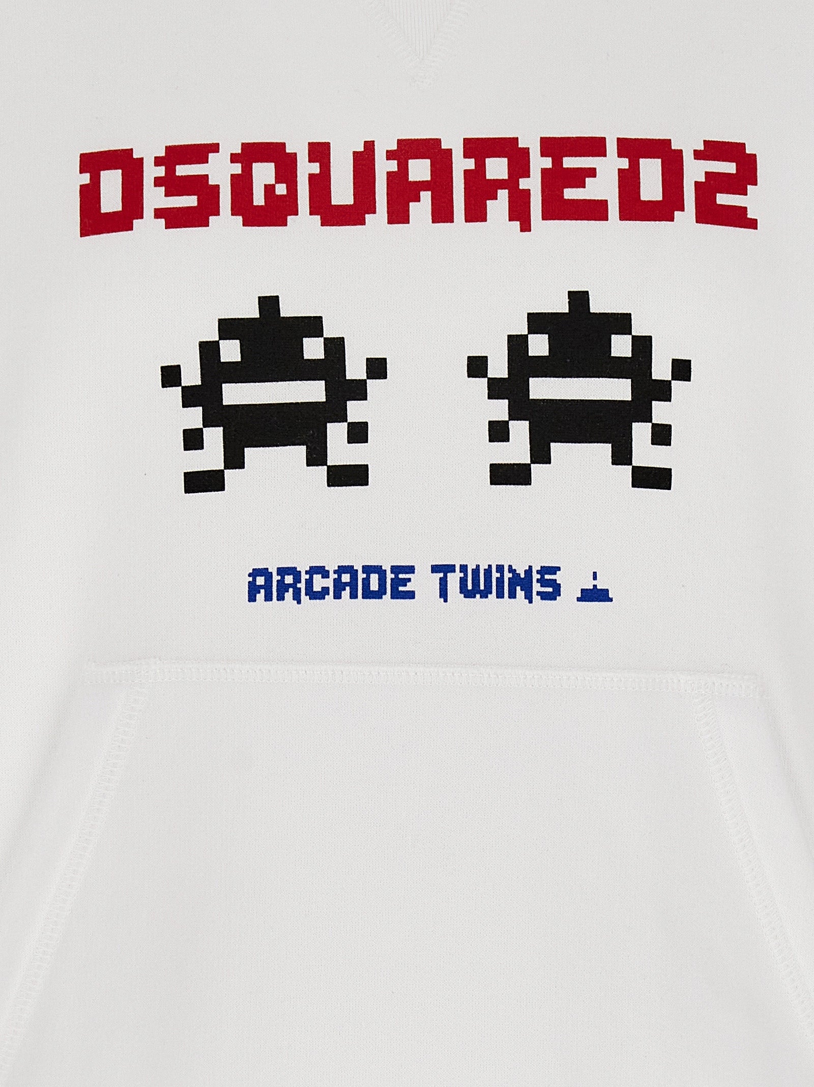 Dsquared² White Cotton Men's Sweatshirt