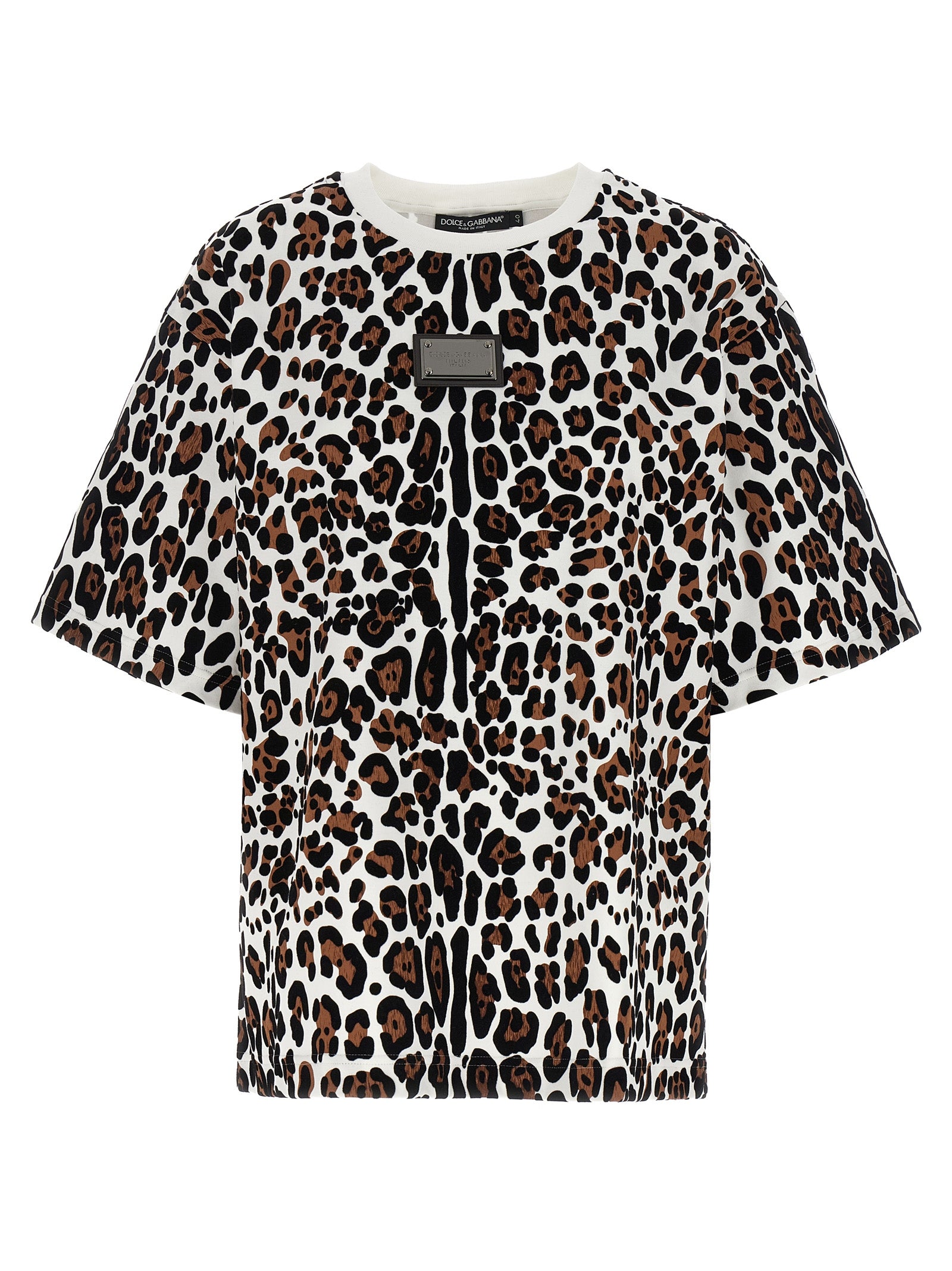 Dolce & Gabbana Multicolor Cotton Women's T-Shirt