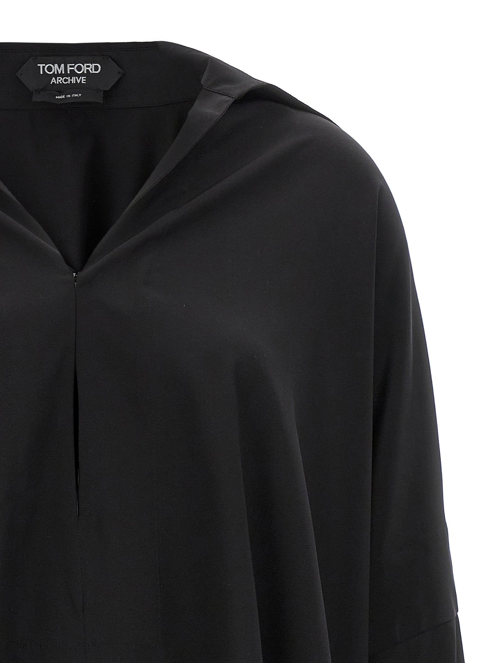 Tom Ford Black Silk Women's Blouse