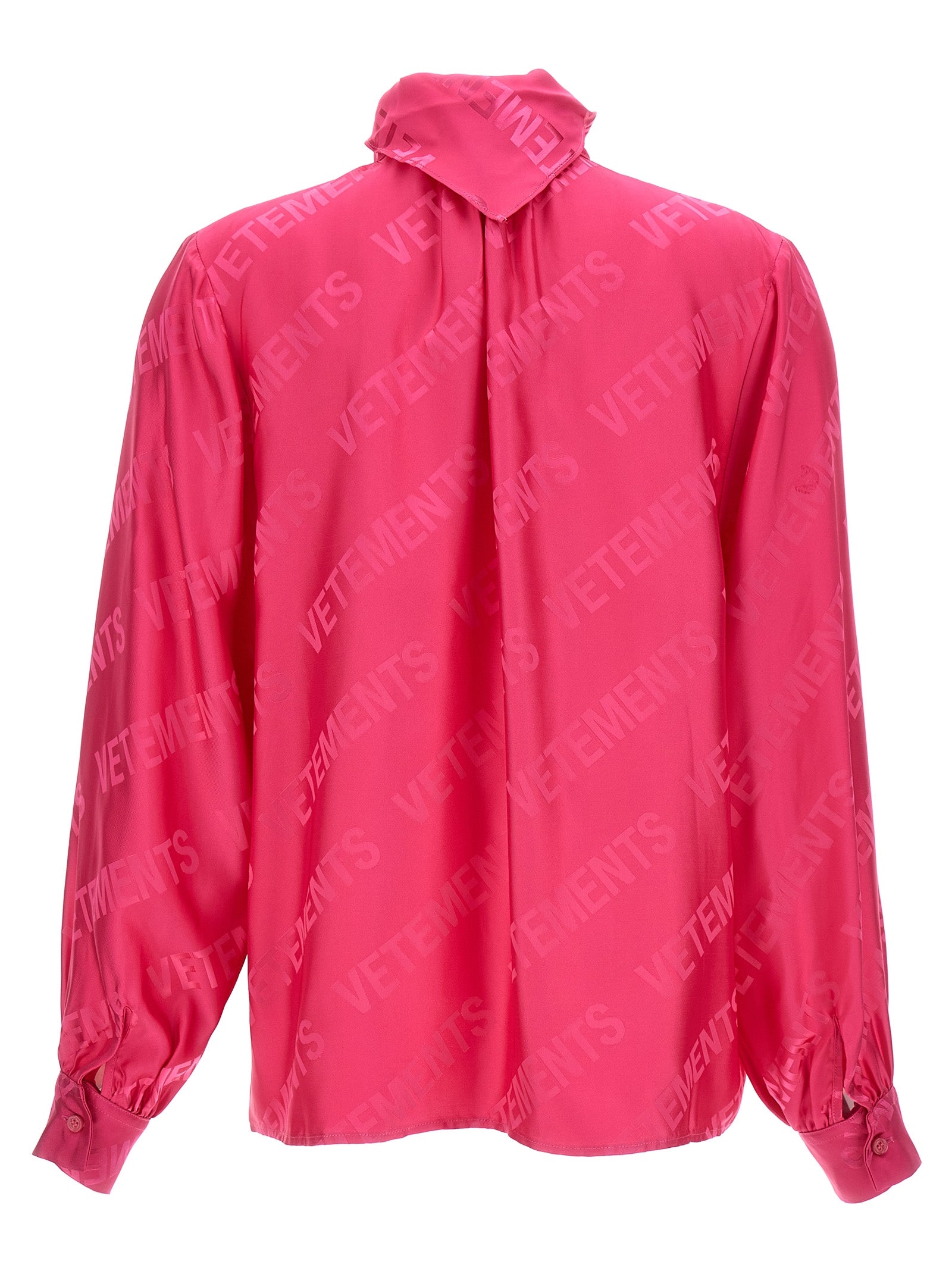 Vetements Fuchsia Viscose Women's Blouse
