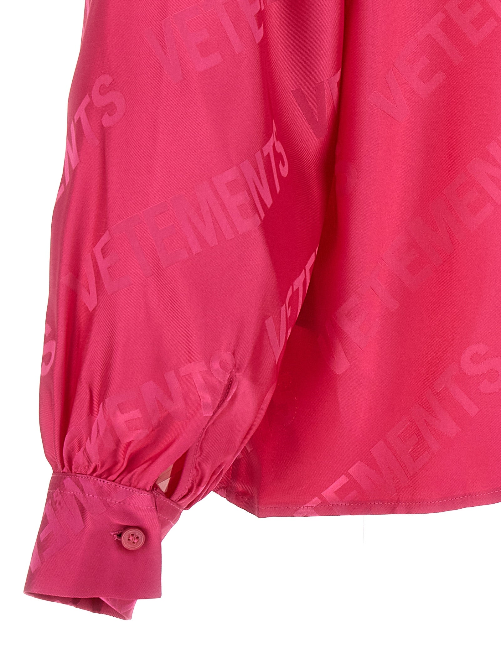 Vetements Fuchsia Viscose Women's Blouse