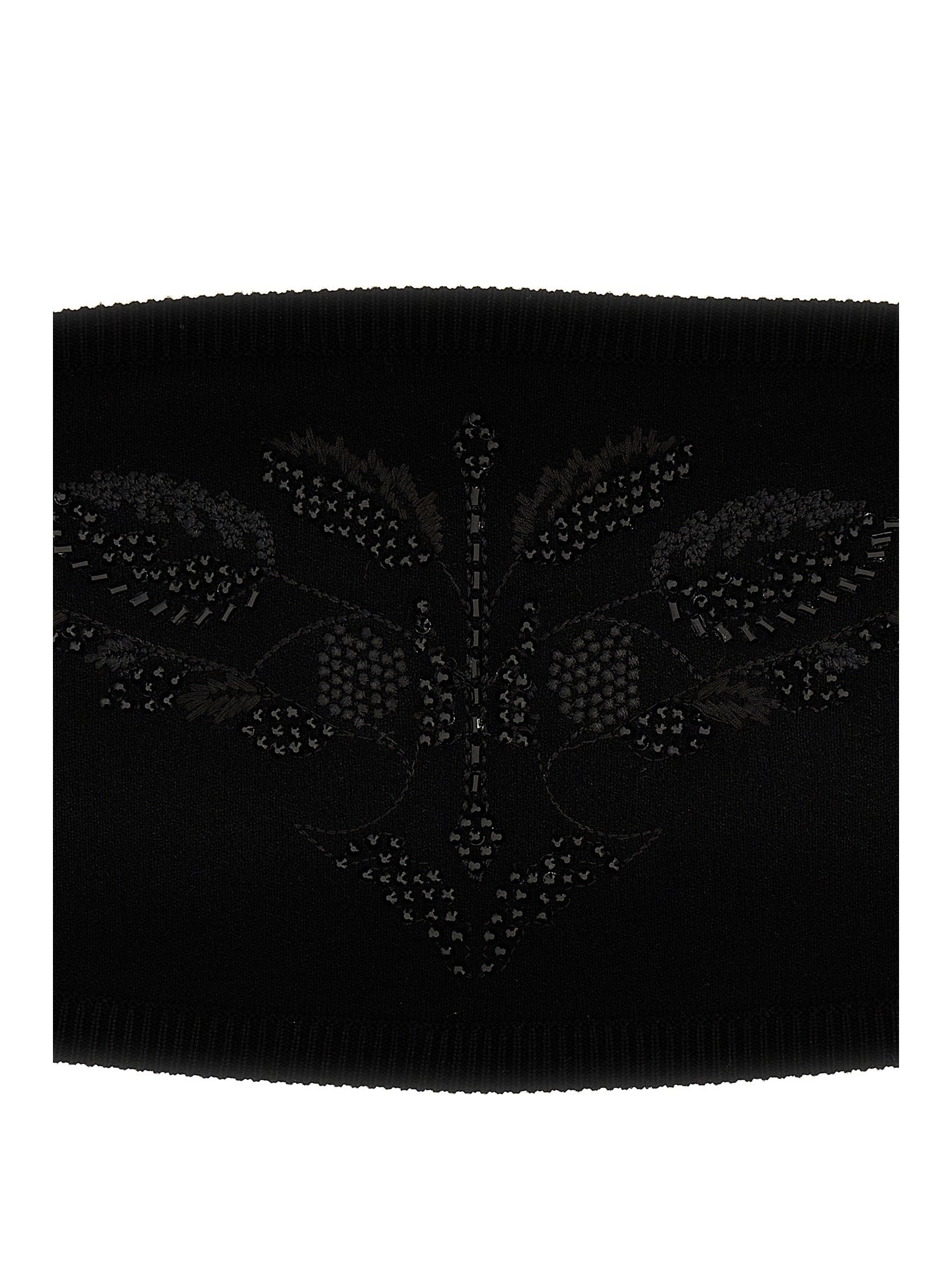 Max Mara Black Viscose Tank Women's Tops