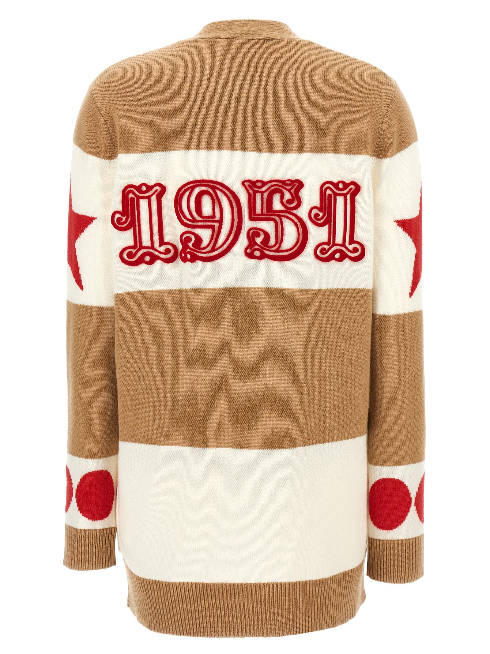 Max Mara Multicolor Wool Women's Cardigan