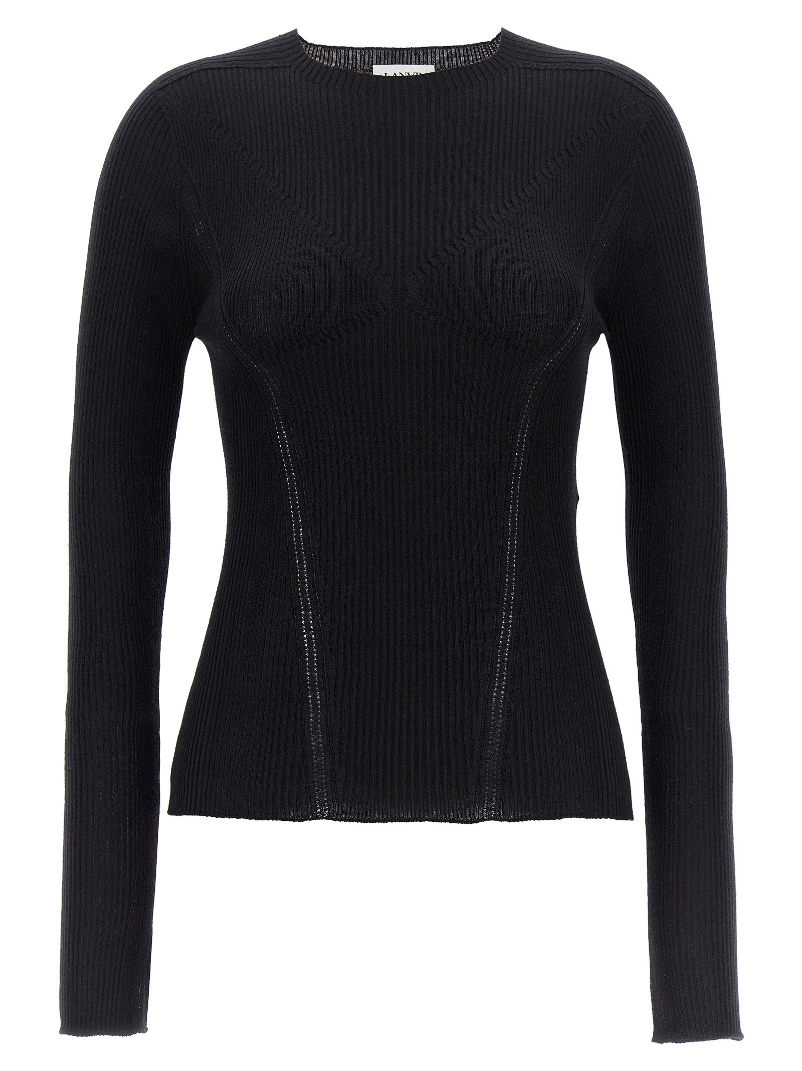 Lanvin Black Cashmere Women's Cardigan