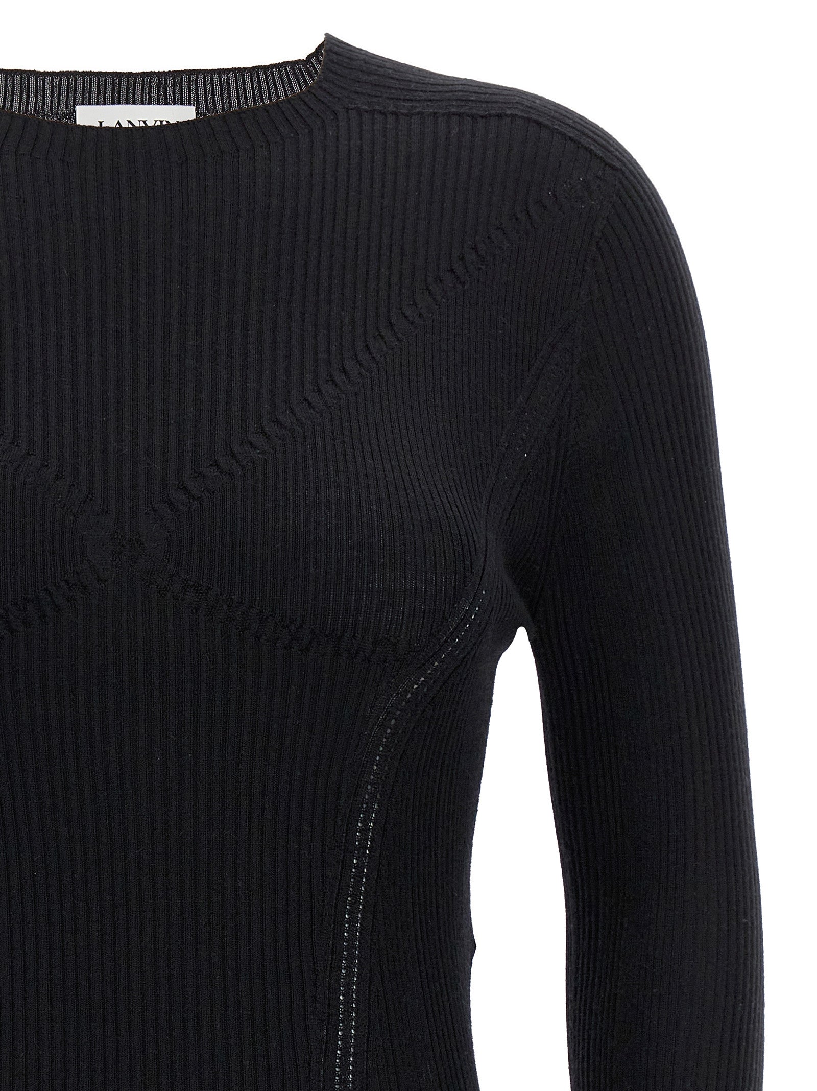 Lanvin Black Cashmere Women's Cardigan