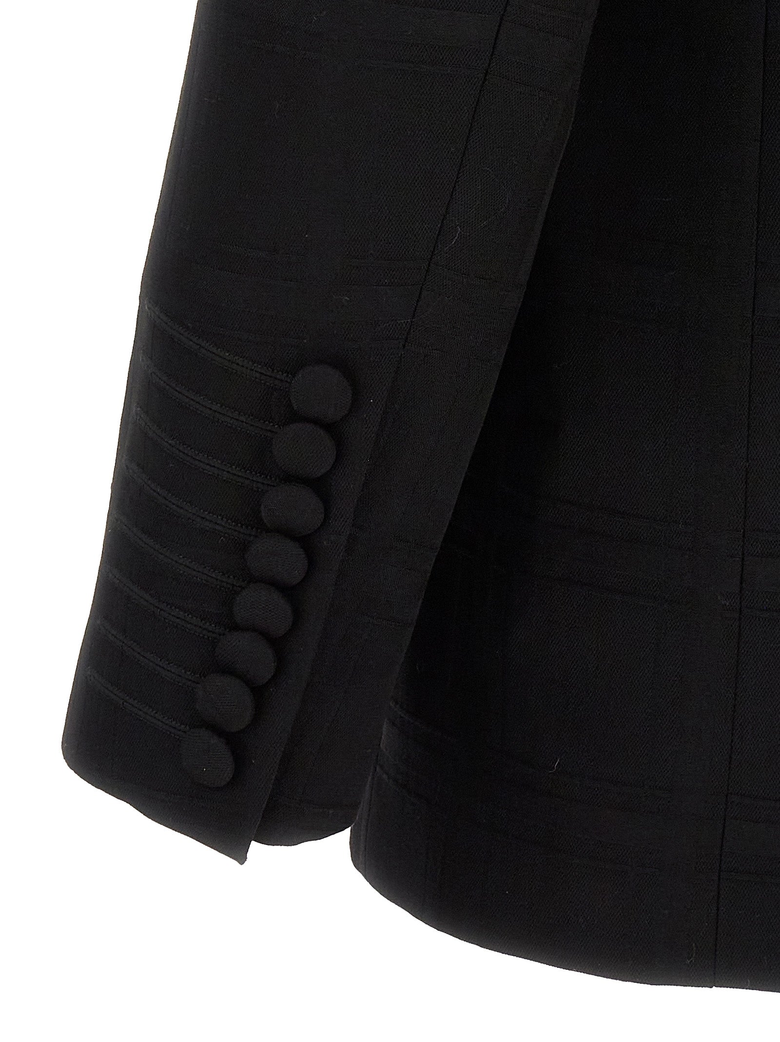 Etro Black Virgin Wool Men's Blazer