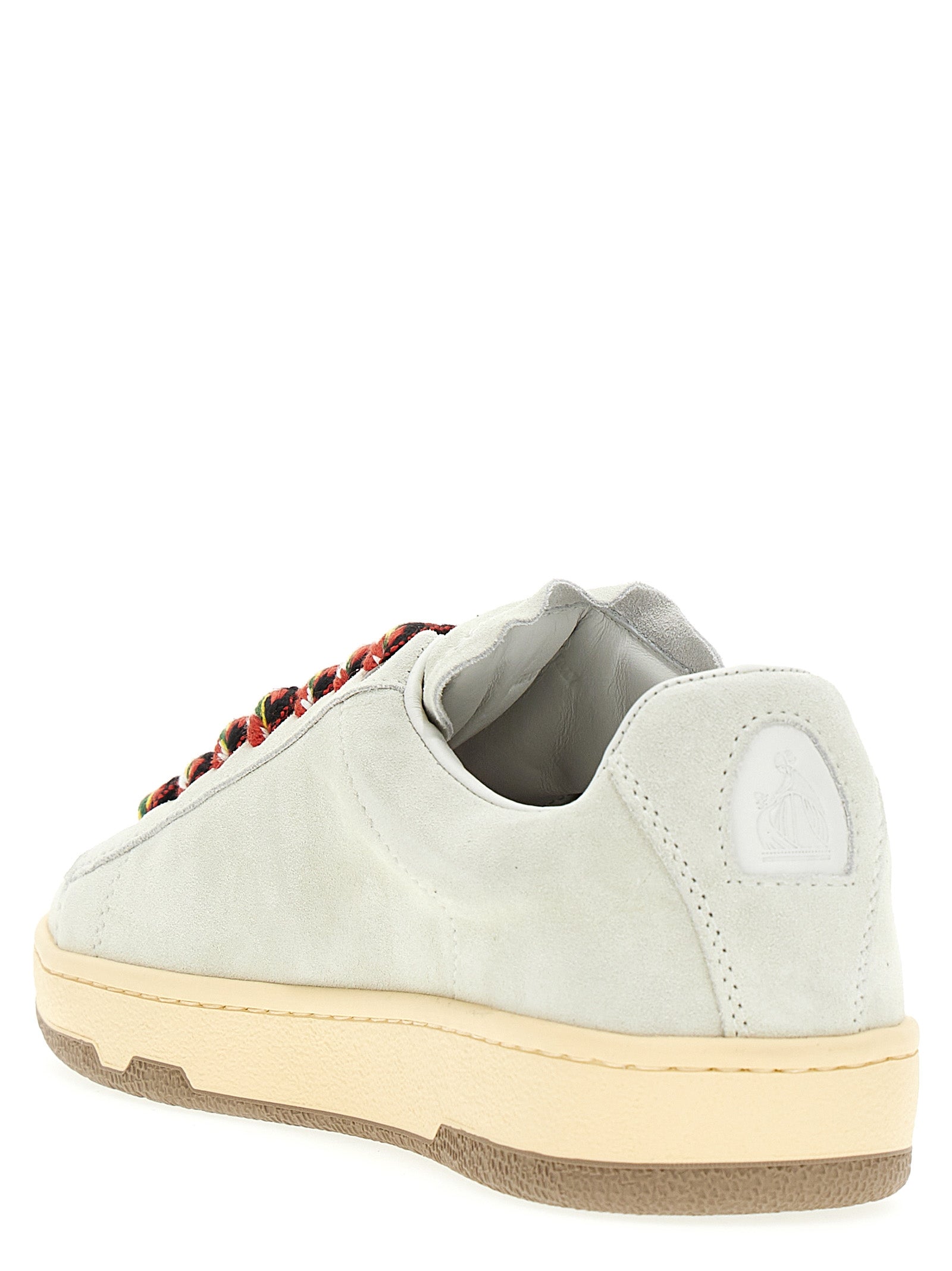 Lanvin White Calfskin Men's Sneakers