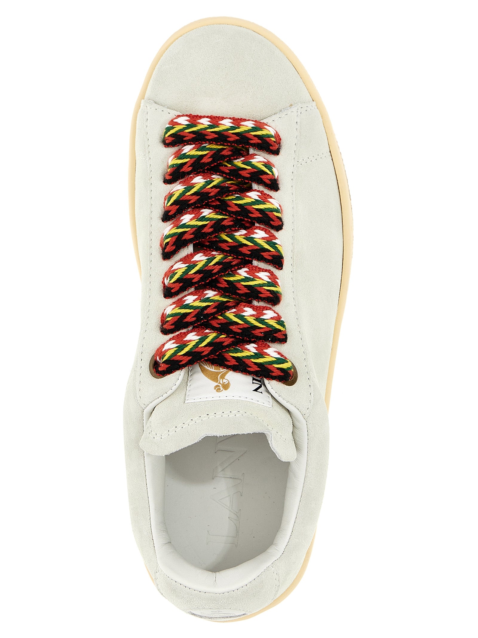 Lanvin White Calfskin Men's Sneakers