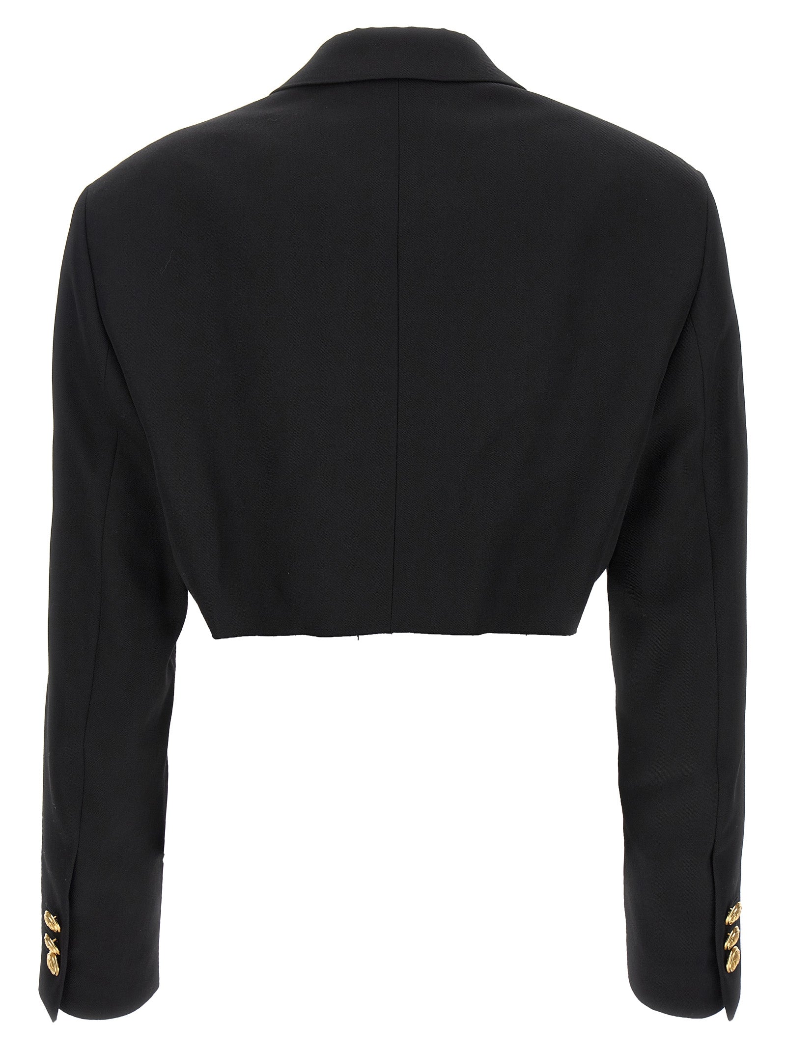 Palm Angels Black Polyester Women's Blazer
