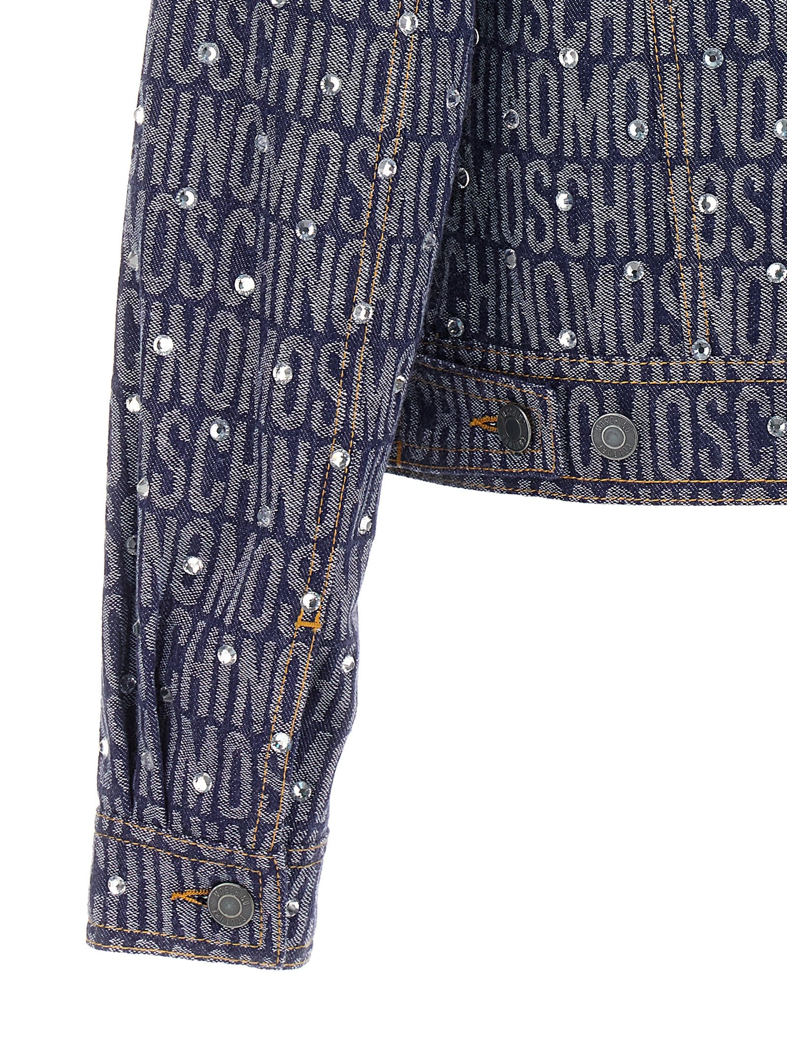 Moschino Blue Cotton Denim Women's Jacket