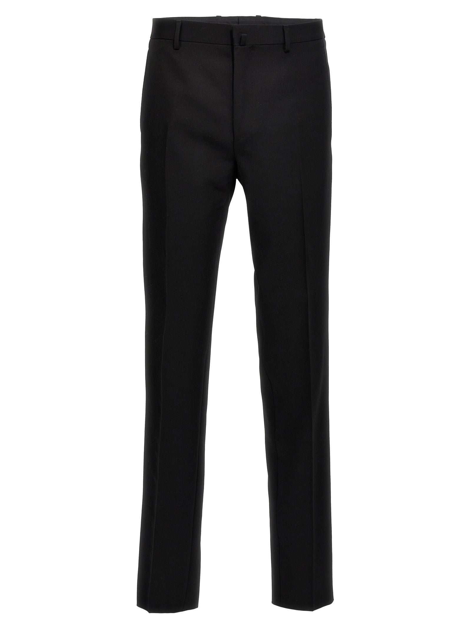 Lanvin Black Wool Dress Men's Pants
