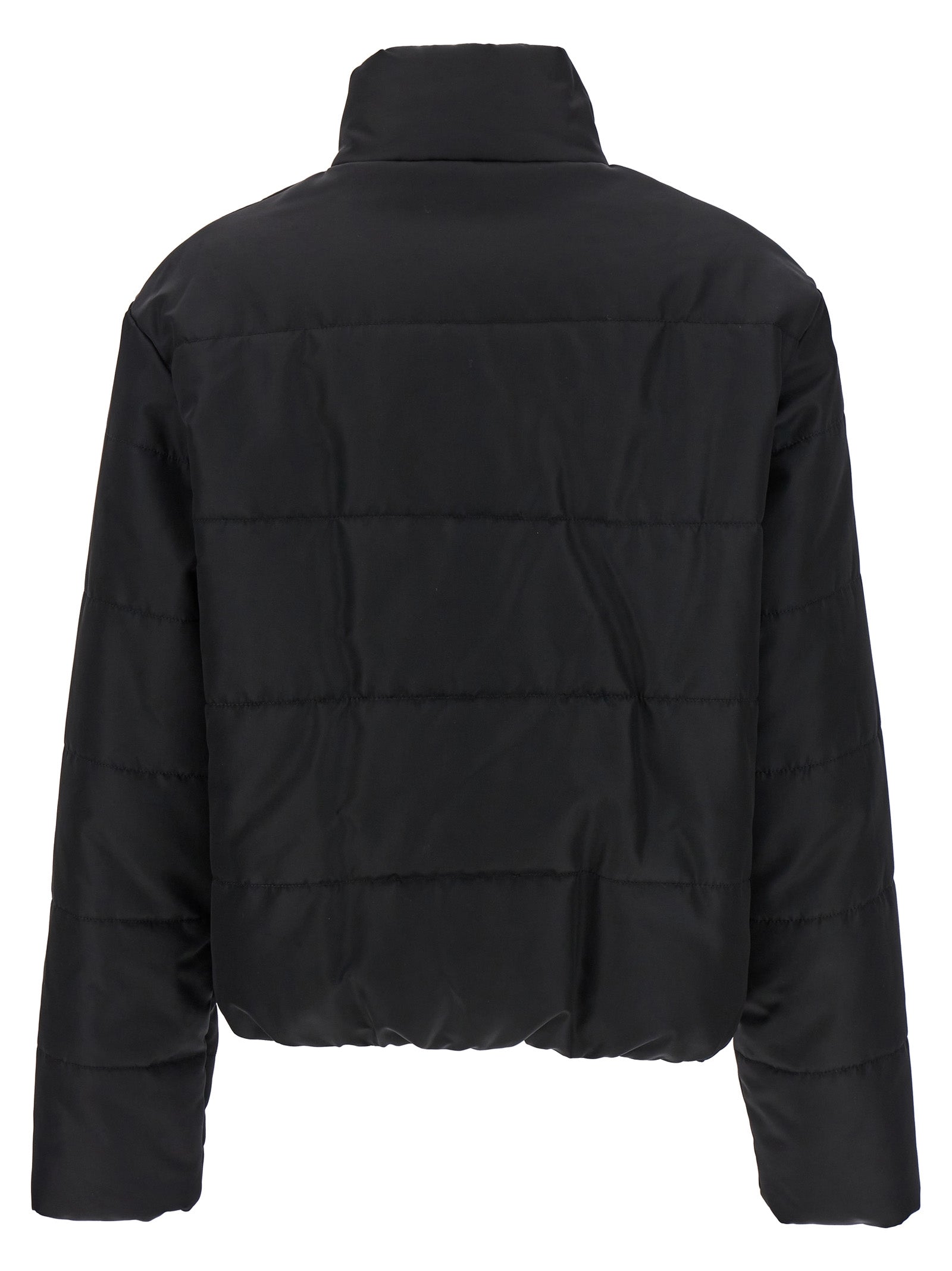 Moschino Black Polyamide Full-Length Women's Jacket
