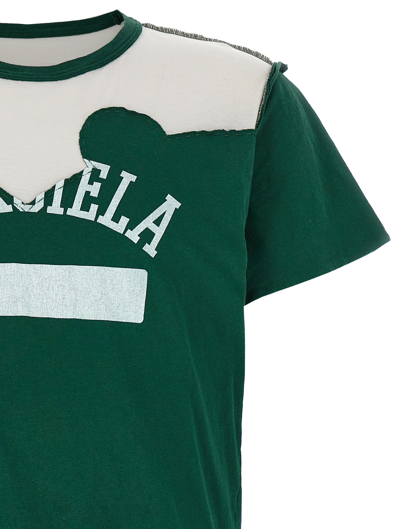 Maison Margiela Bicolor Cotton Men's T-Shirt