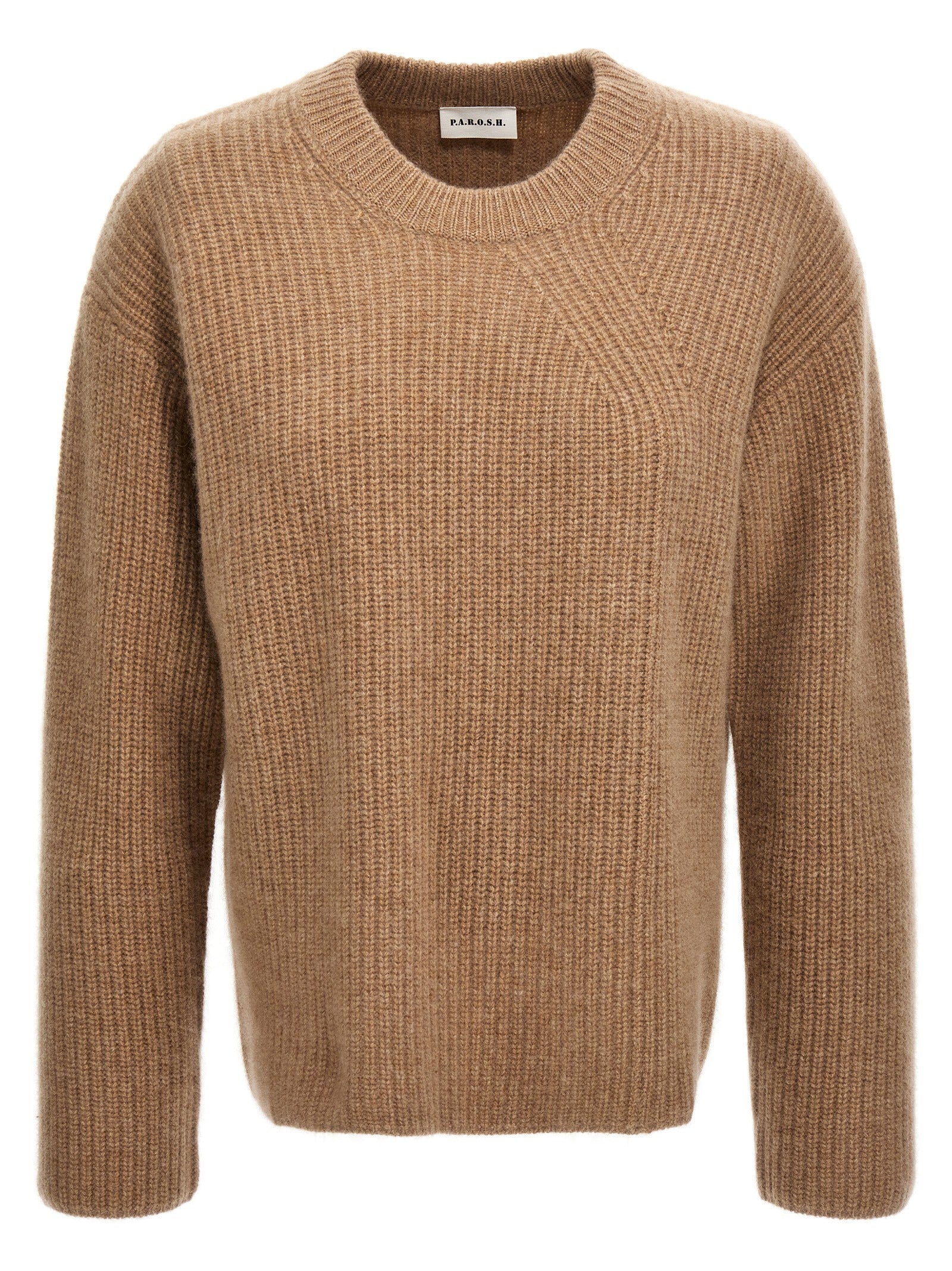 P.A.R.O.S.H. Beige Cashmere Women's Cardigan