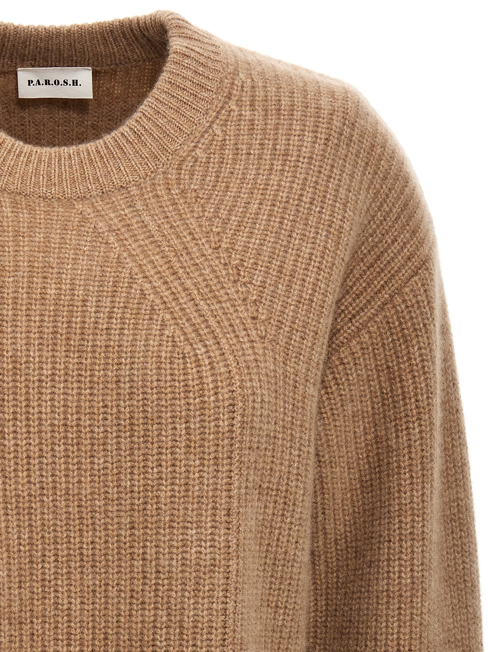 P.A.R.O.S.H. Beige Cashmere Women's Cardigan