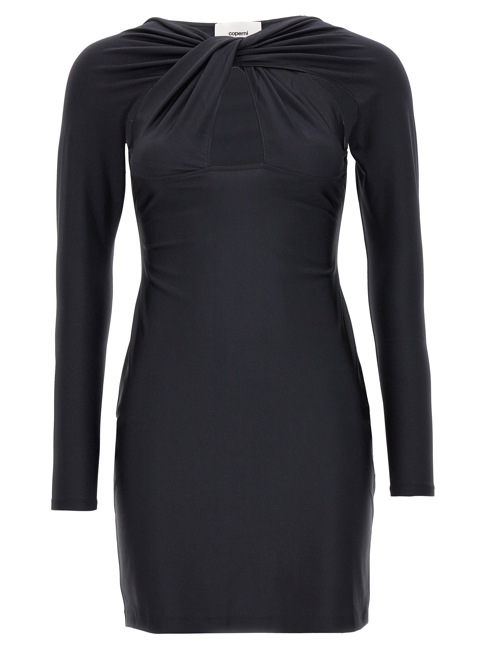 Coperni Black Polyamide Short Women's Dress