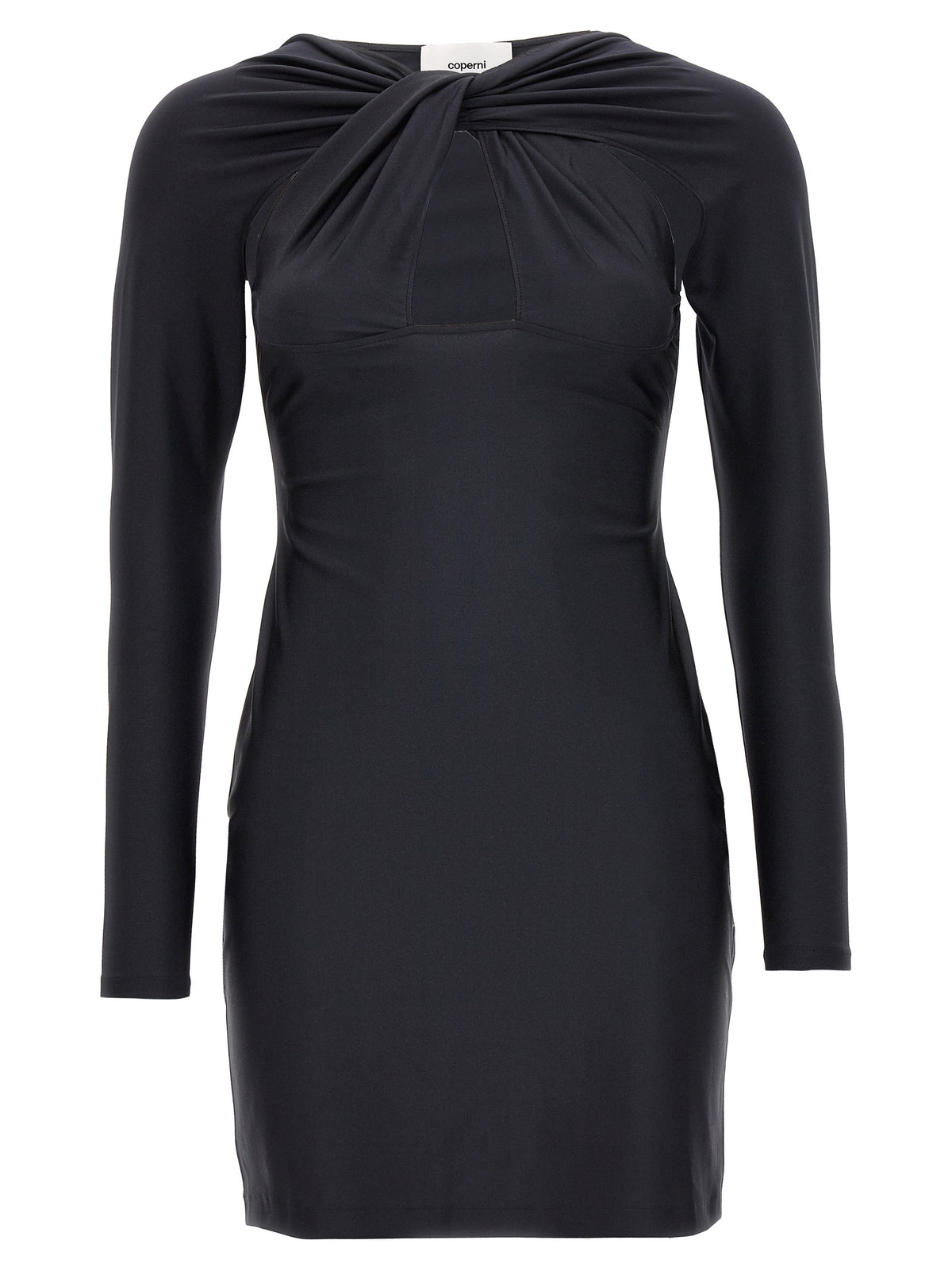 Coperni Black Polyamide Short Women's Dress