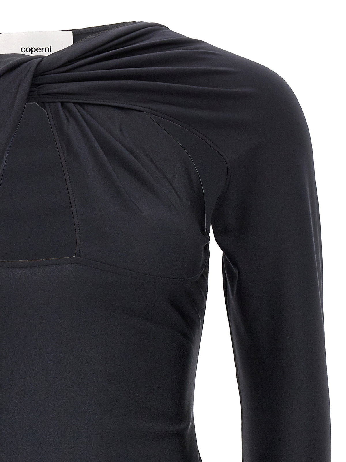 Coperni Black Polyamide Short Women's Dress