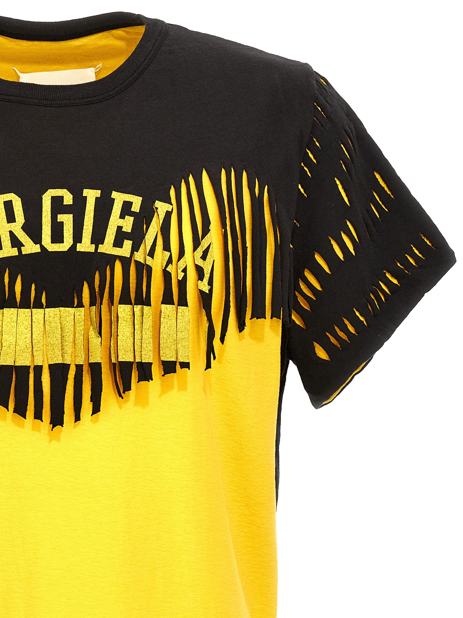 Maison Margiela Bicolor Cotton Men's T-Shirt