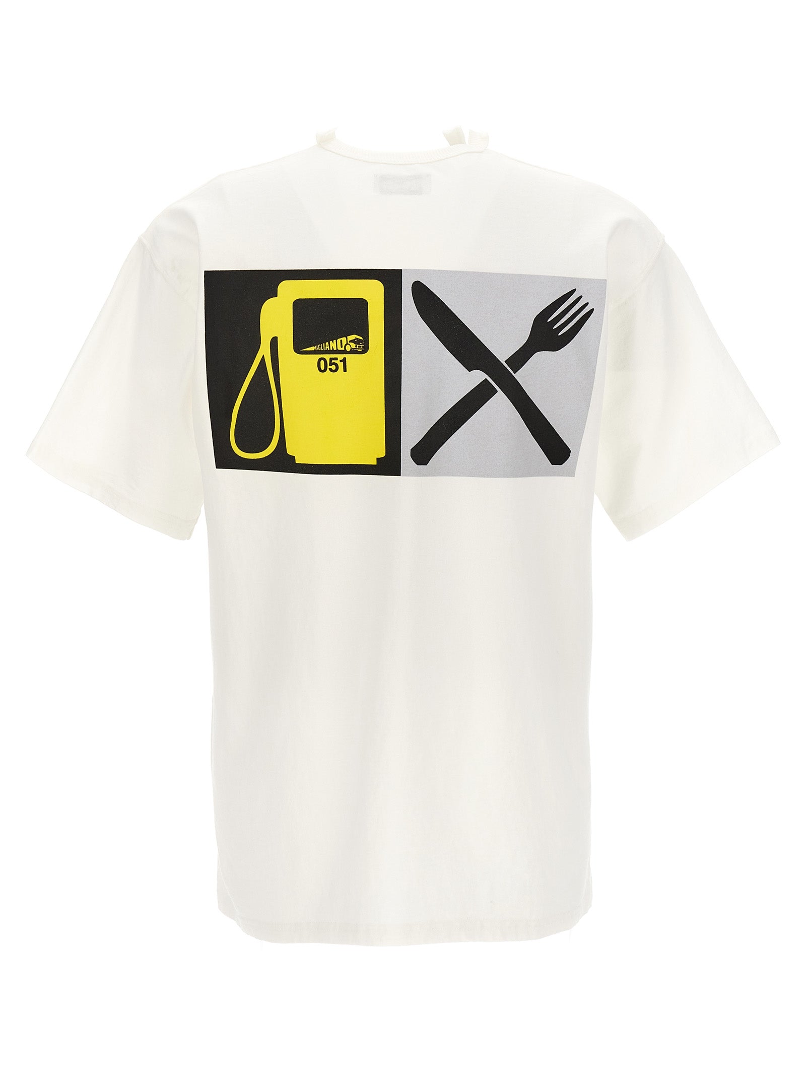 Magliano White Cotton Men's T-Shirt
