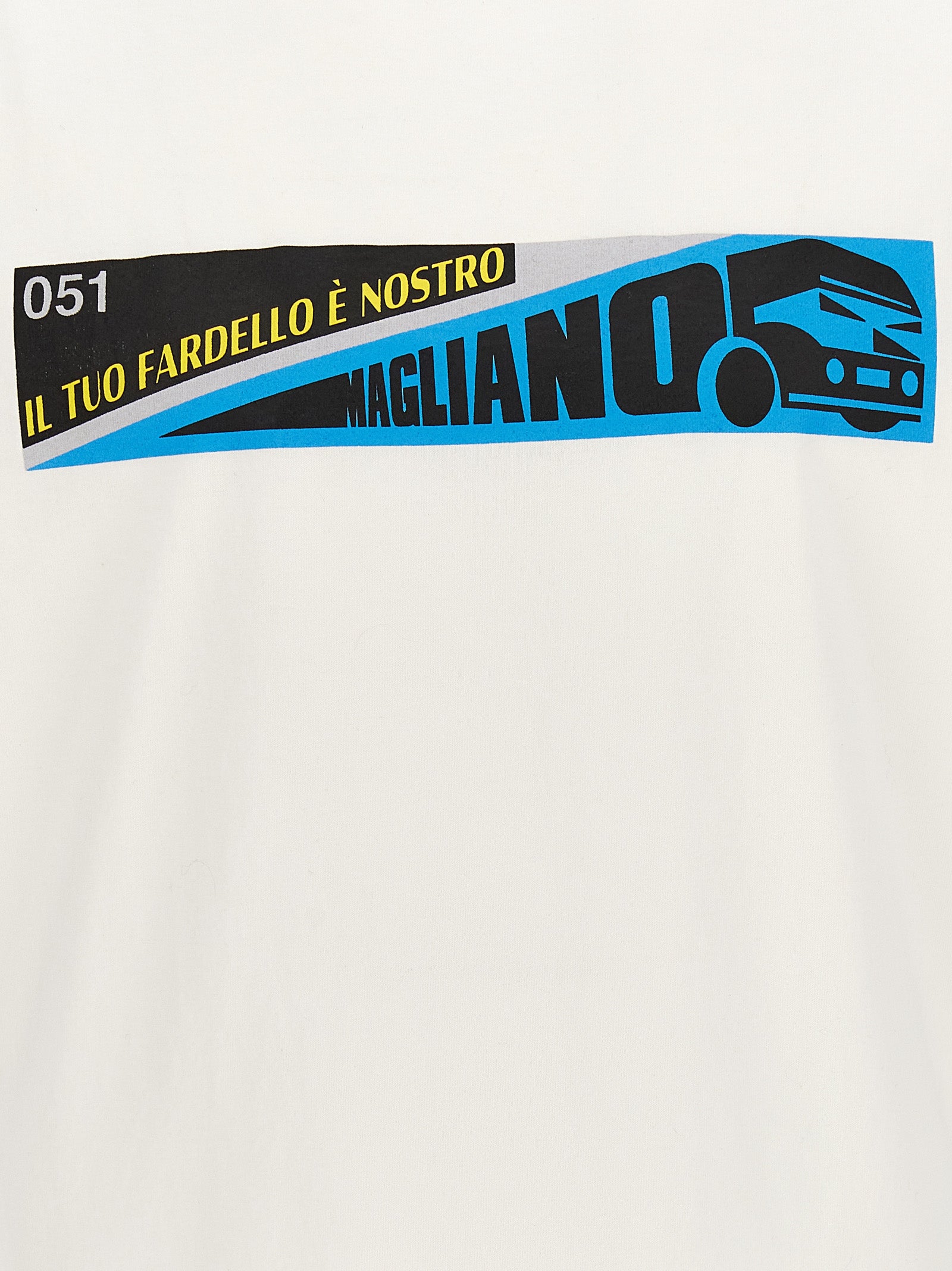 Magliano White Cotton Men's T-Shirt