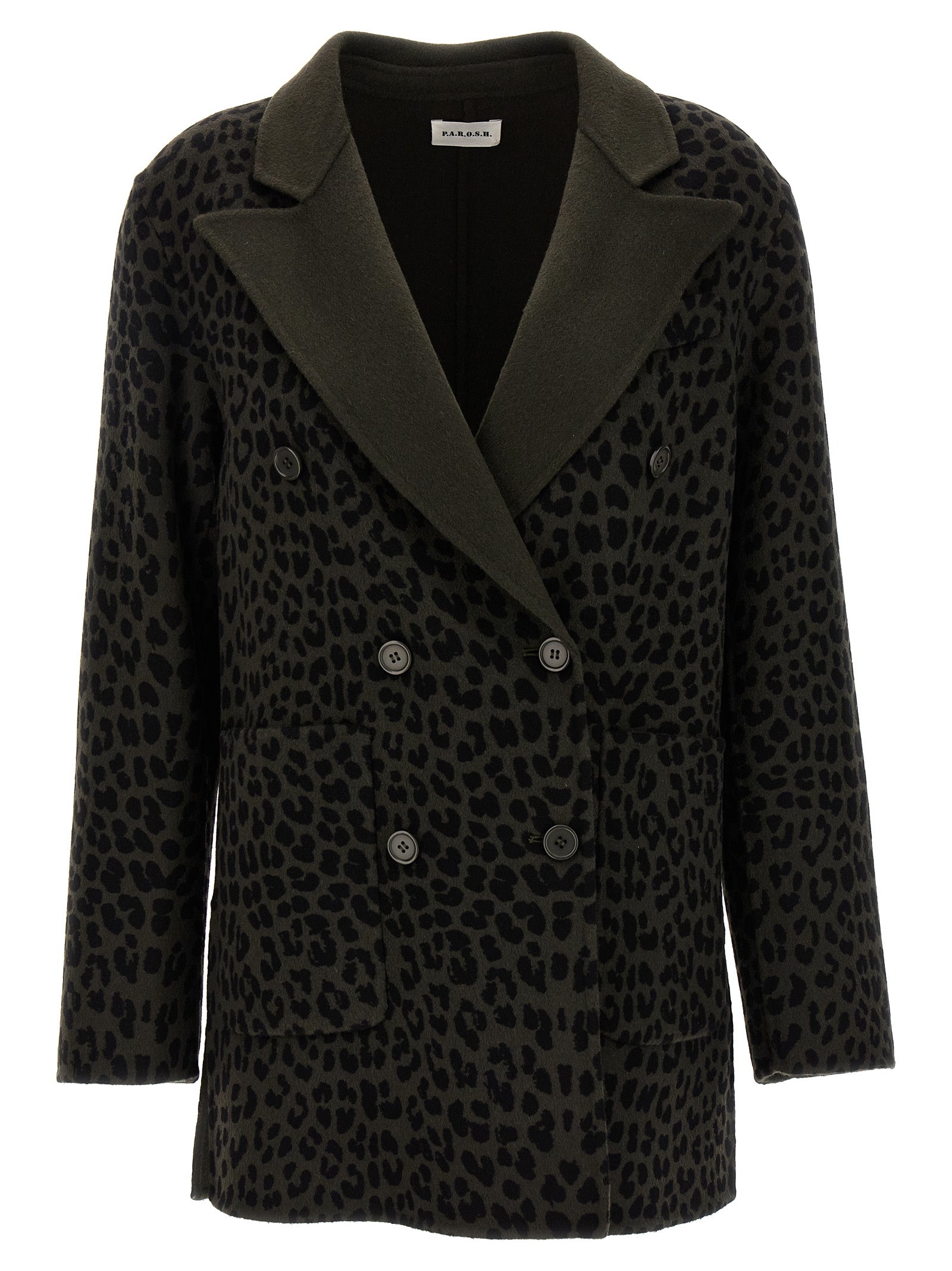 P.A.R.O.S.H. Bicolor Wool Women's Blazer